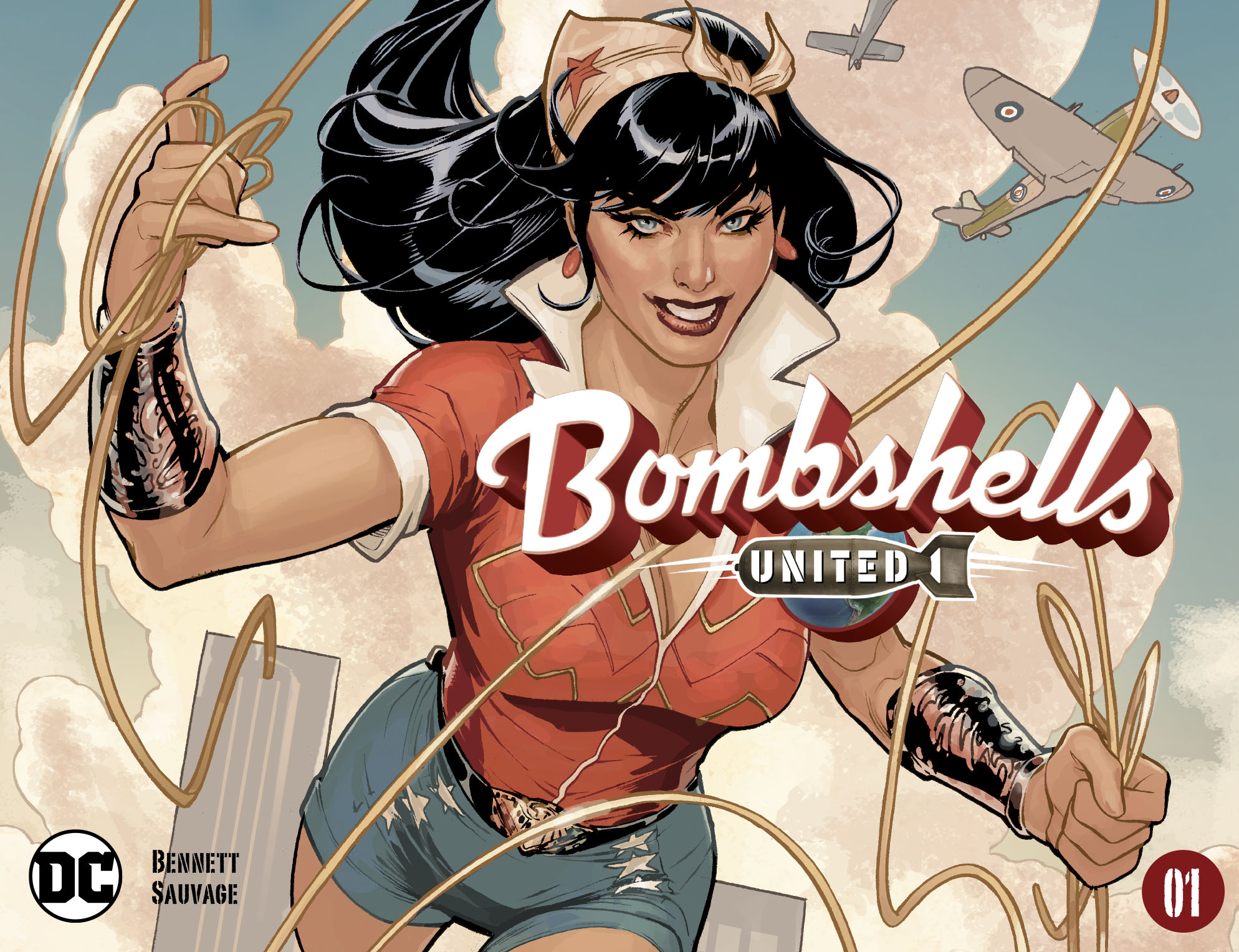 Read online Bombshells: United comic -  Issue #1 - 1