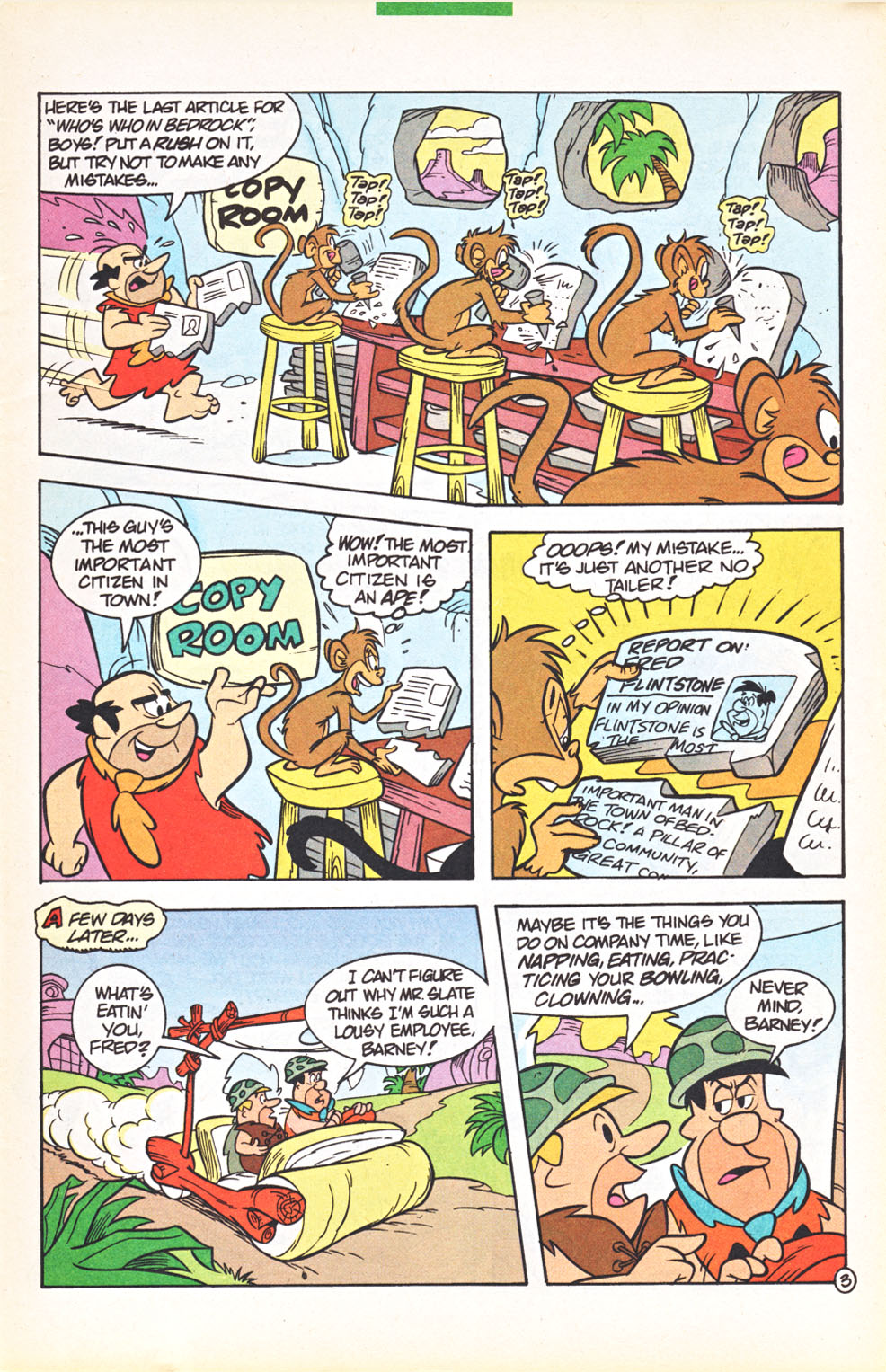 Read online The Flintstones (1992) comic -  Issue #16 - 5