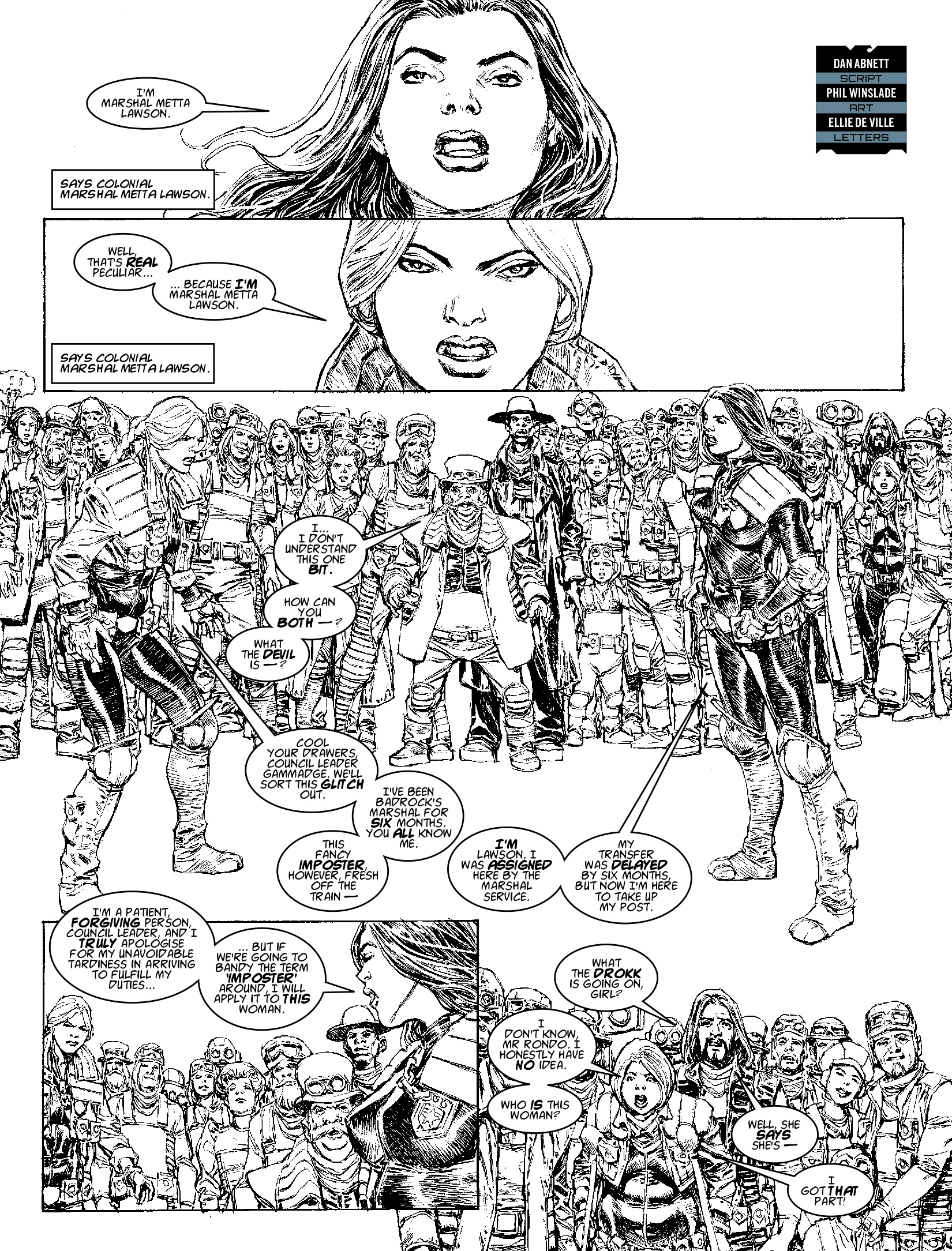 Read online Judge Dredd Megazine (Vol. 5) comic -  Issue #365 - 51