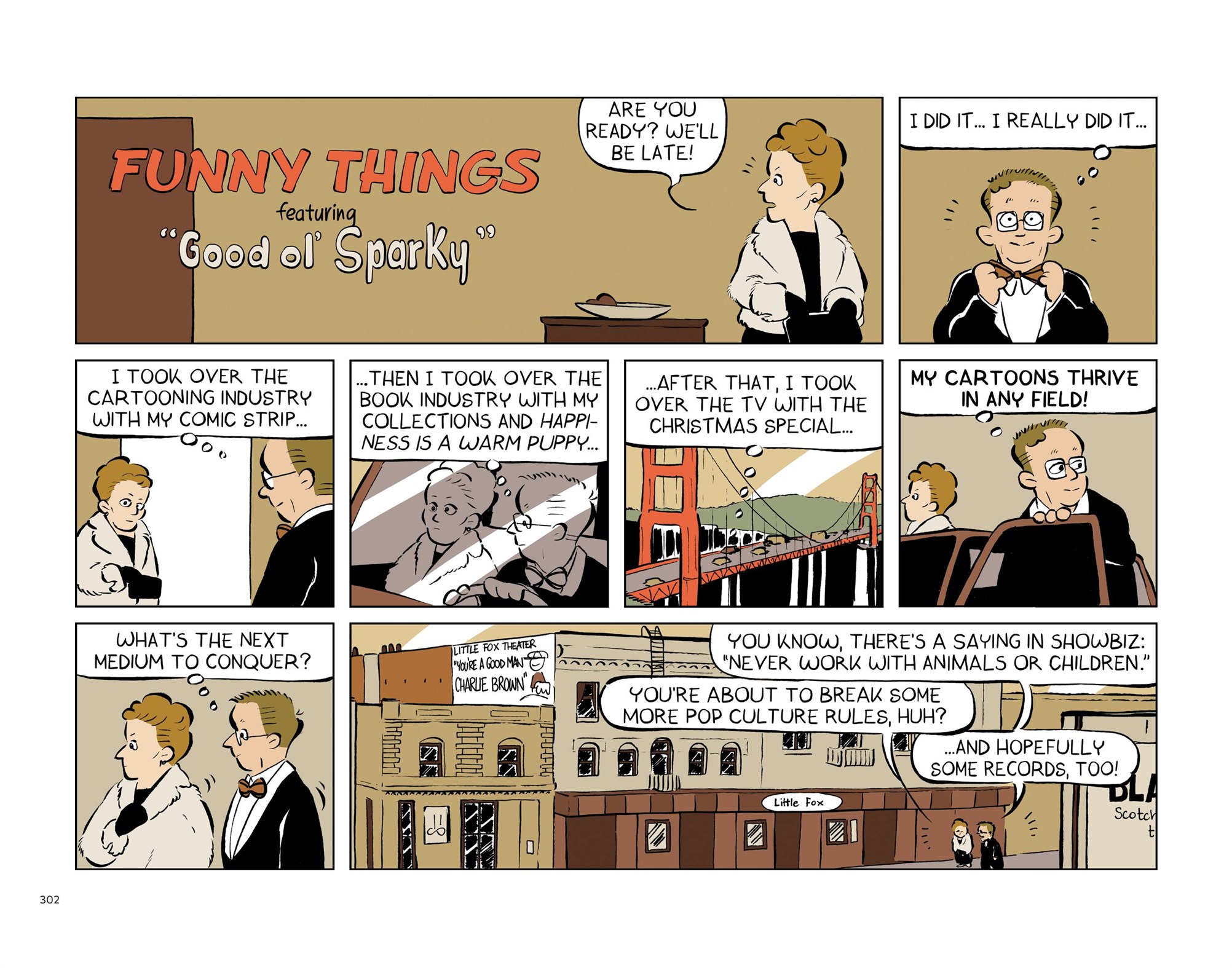 Read online Funny Things: A Comic Strip Biography of Charles M. Schulz comic -  Issue # TPB (Part 4) - 5