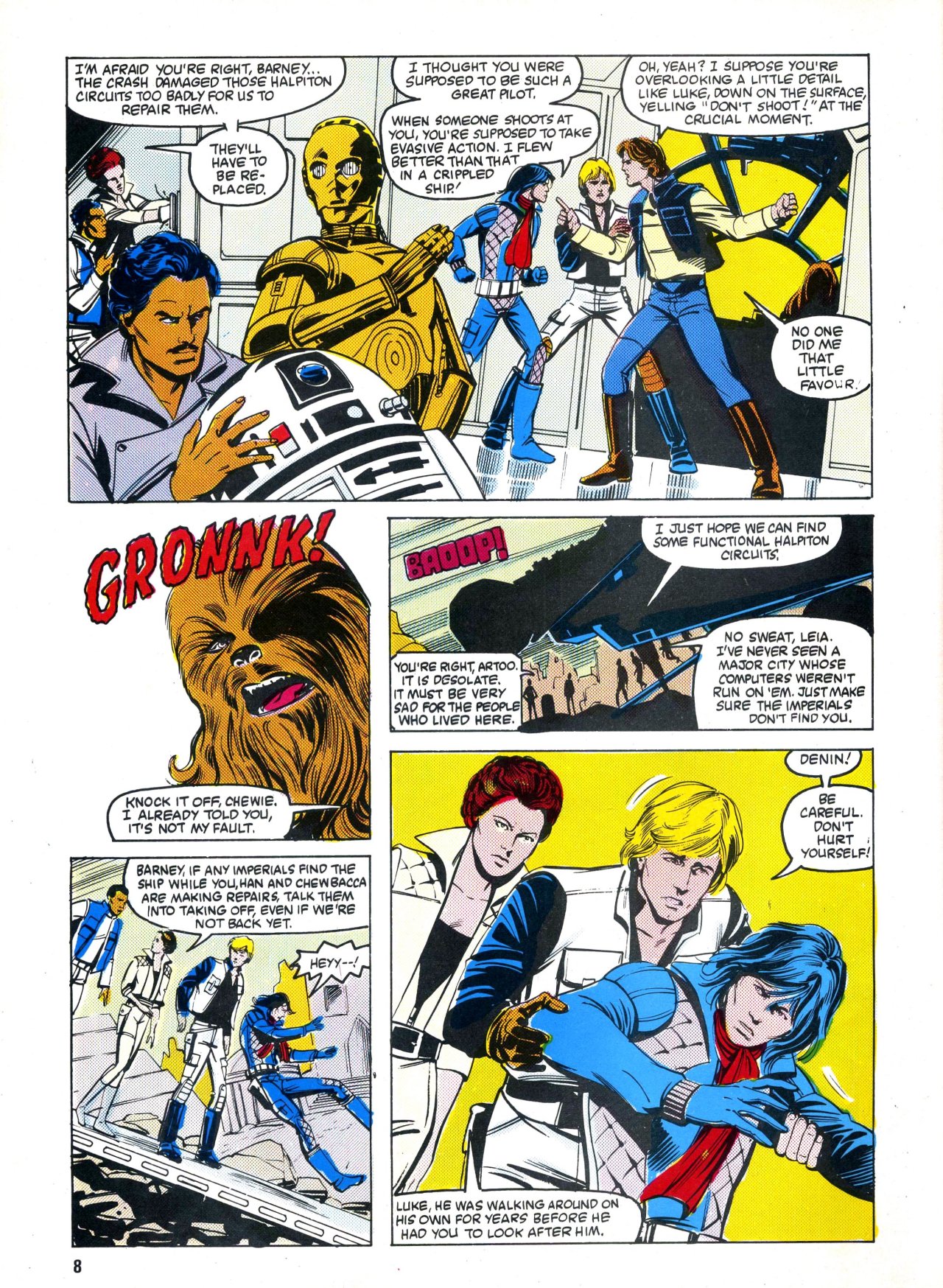 Read online Return of the Jedi comic -  Issue #87 - 8