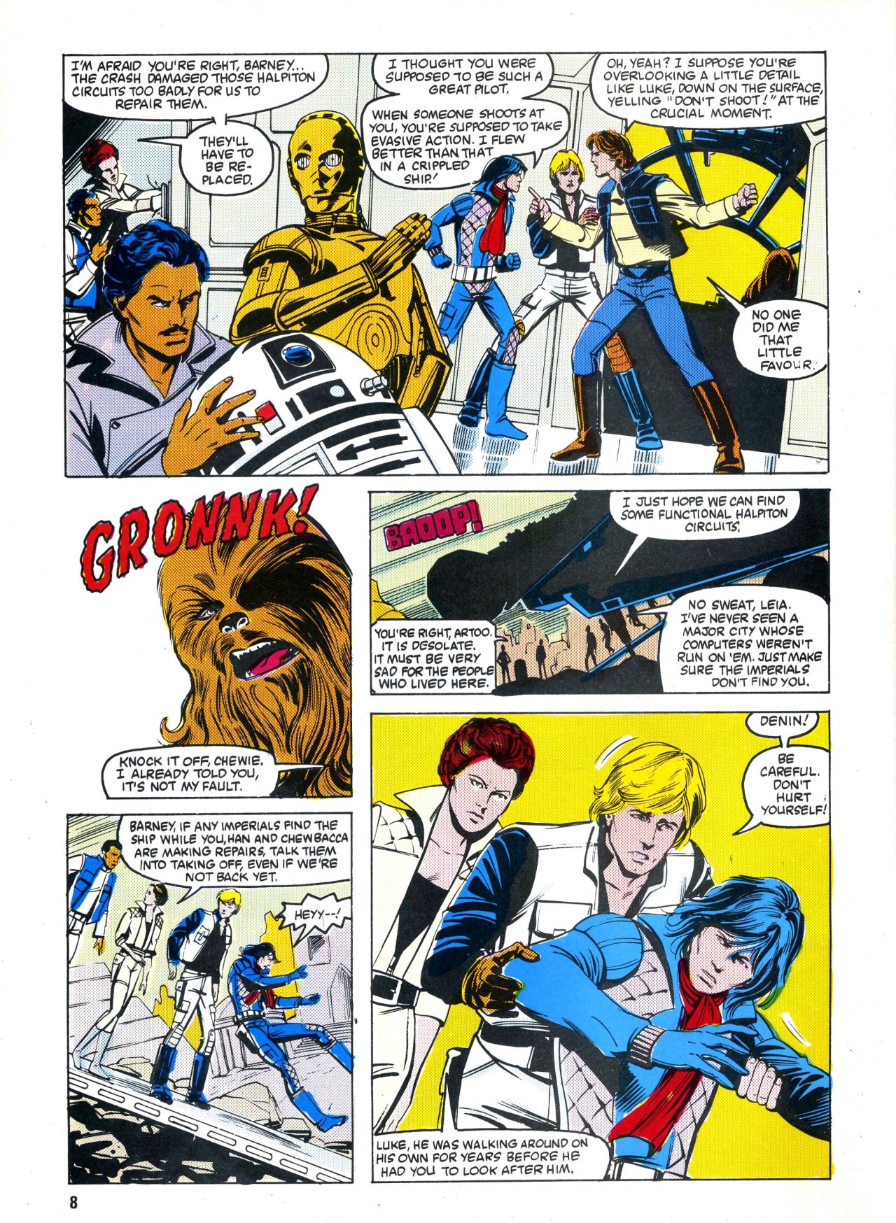 Read online Return of the Jedi comic -  Issue #87 - 8