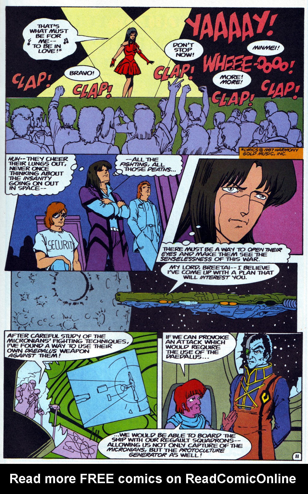 Read online Robotech The Macross Saga comic -  Issue #22 - 12