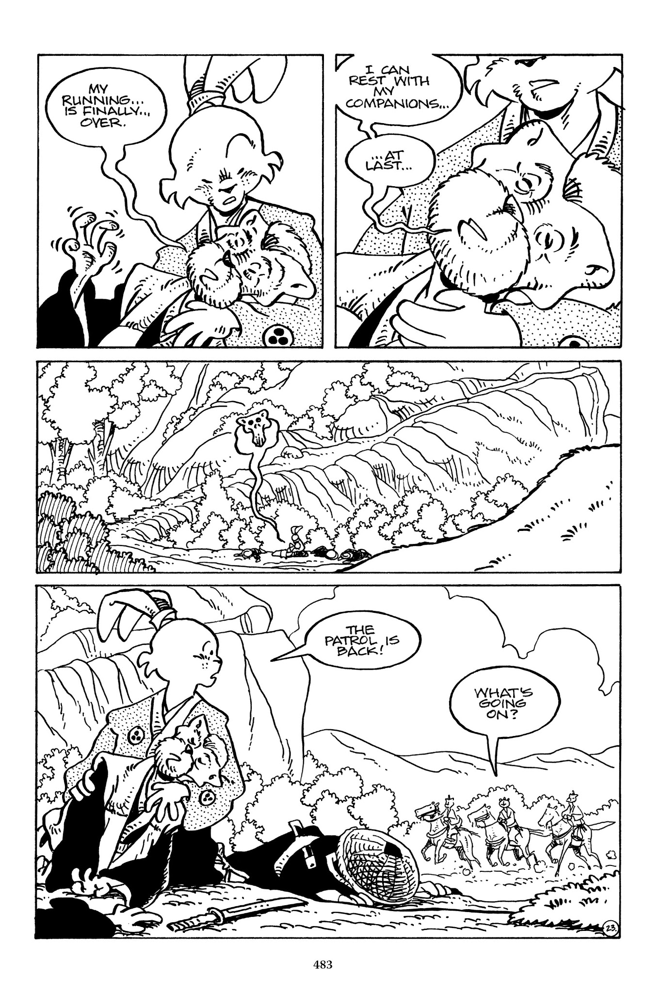 Read online The Usagi Yojimbo Saga comic -  Issue # TPB 7 - 475