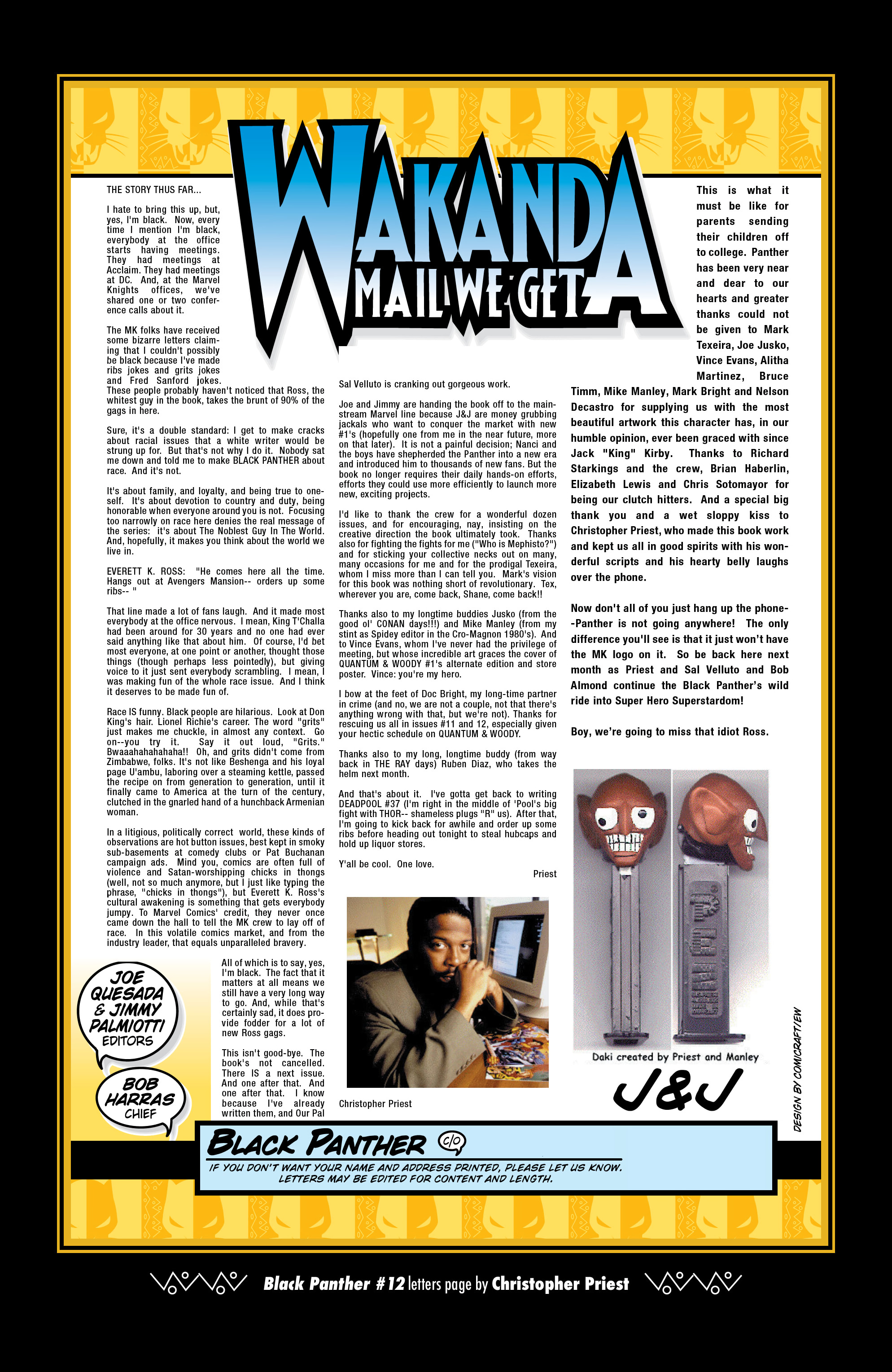 Read online Black Panther by Christopher Priest Omnibus comic -  Issue # TPB (Part 8) - 103