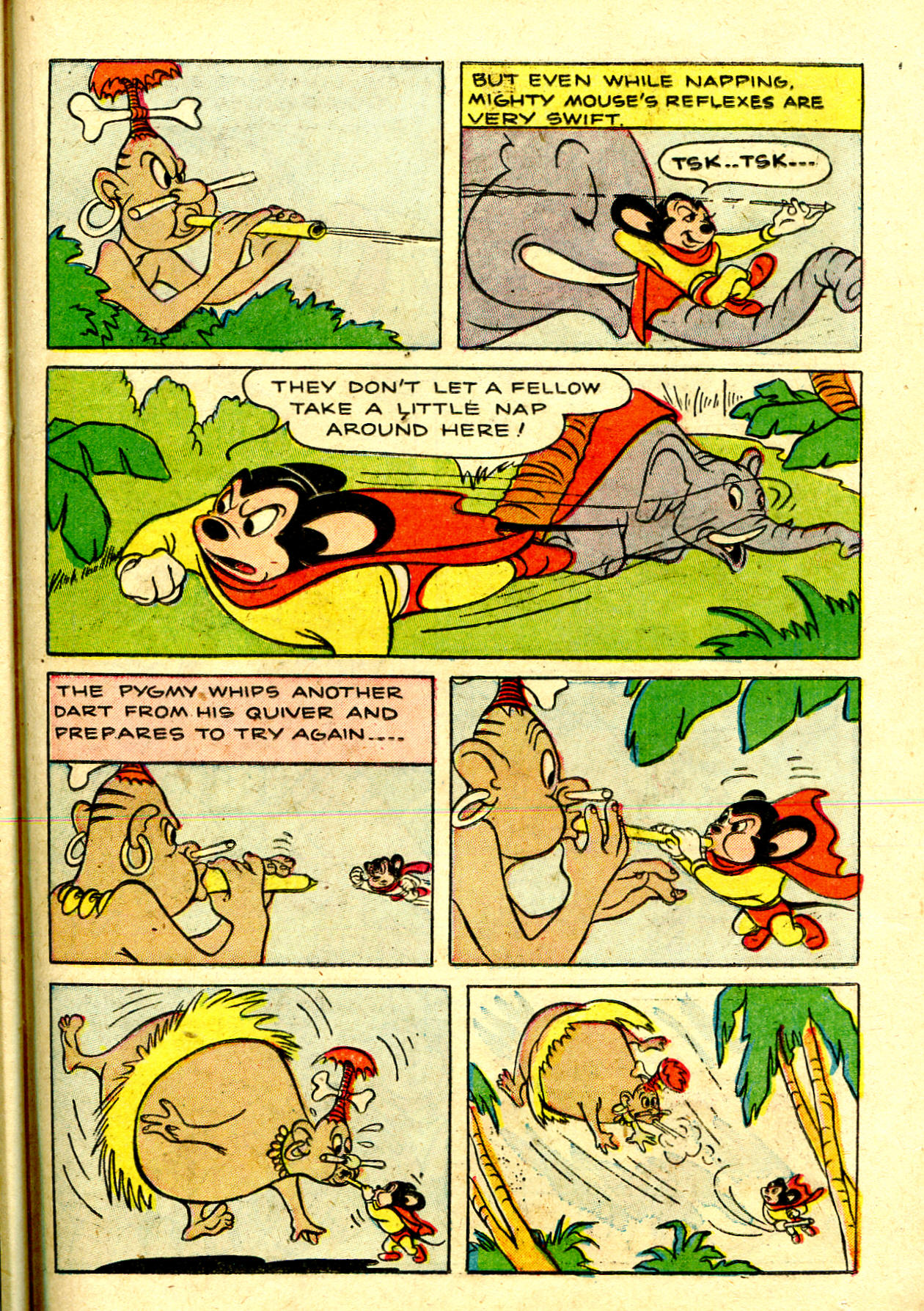 Read online Paul Terry's Mighty Mouse Comics comic -  Issue #42 - 70
