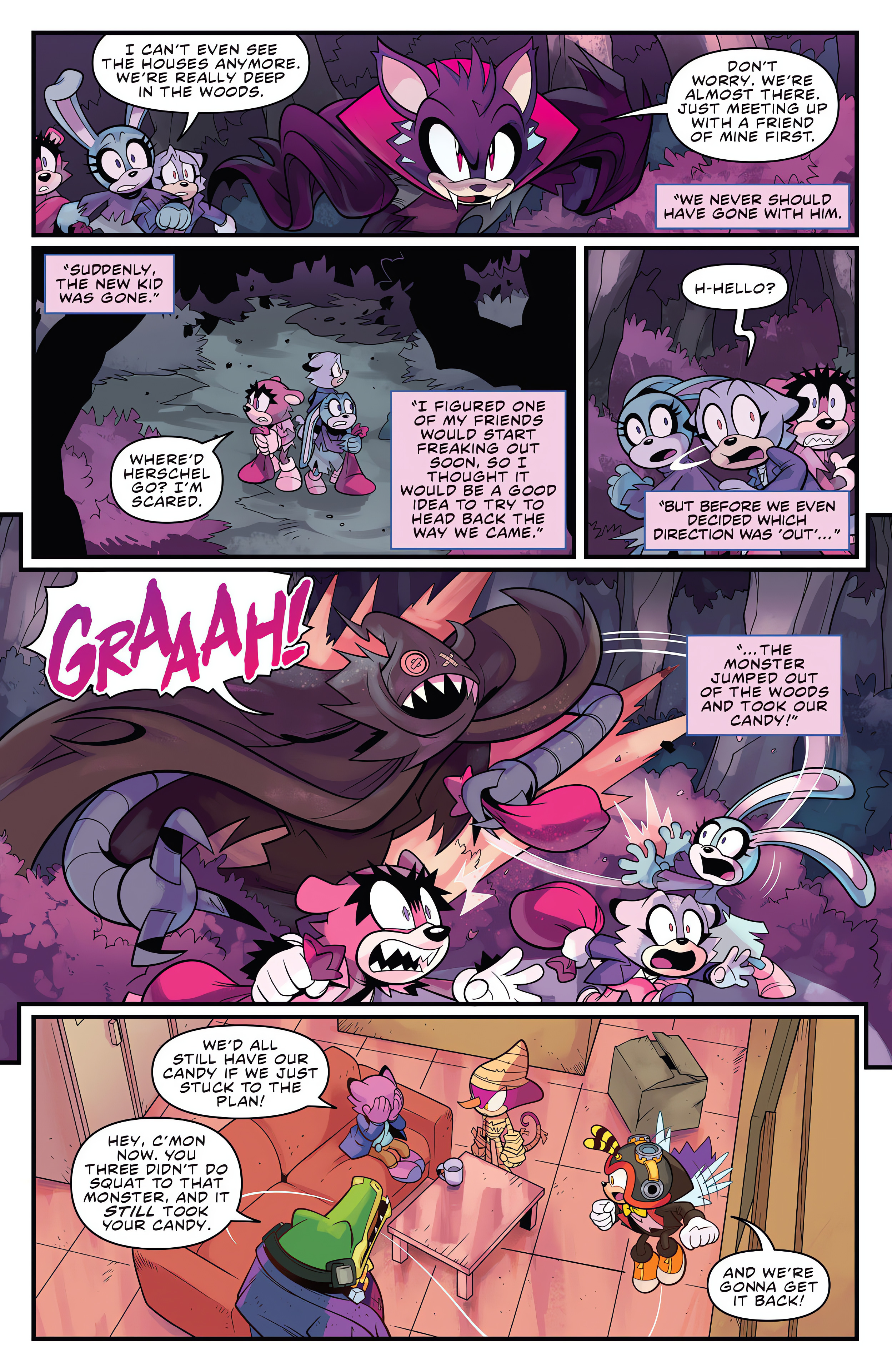 Read online Sonic the Hedgehog (2018) comic -  Issue # _Halloween Special - 6