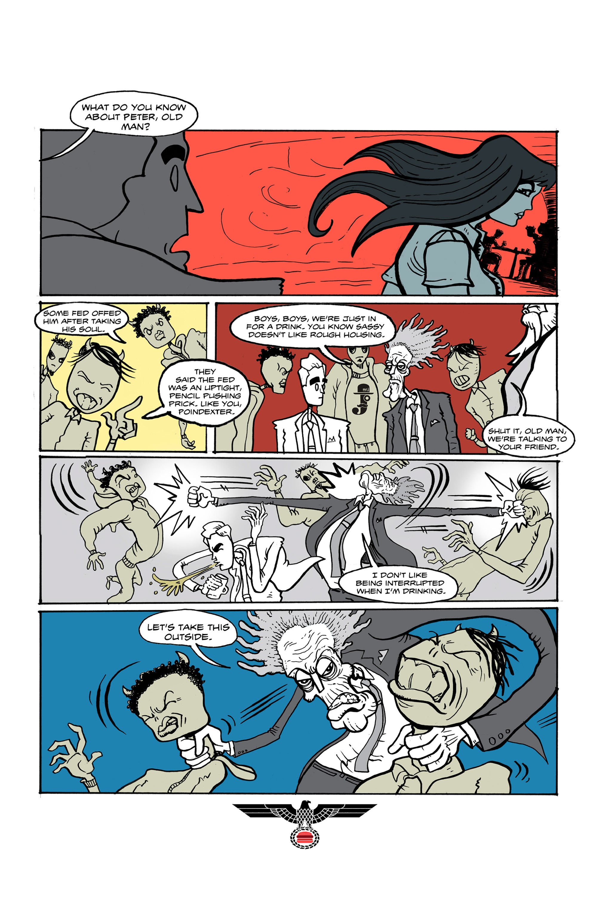Read online Eagleburger comic -  Issue # TPB - 21