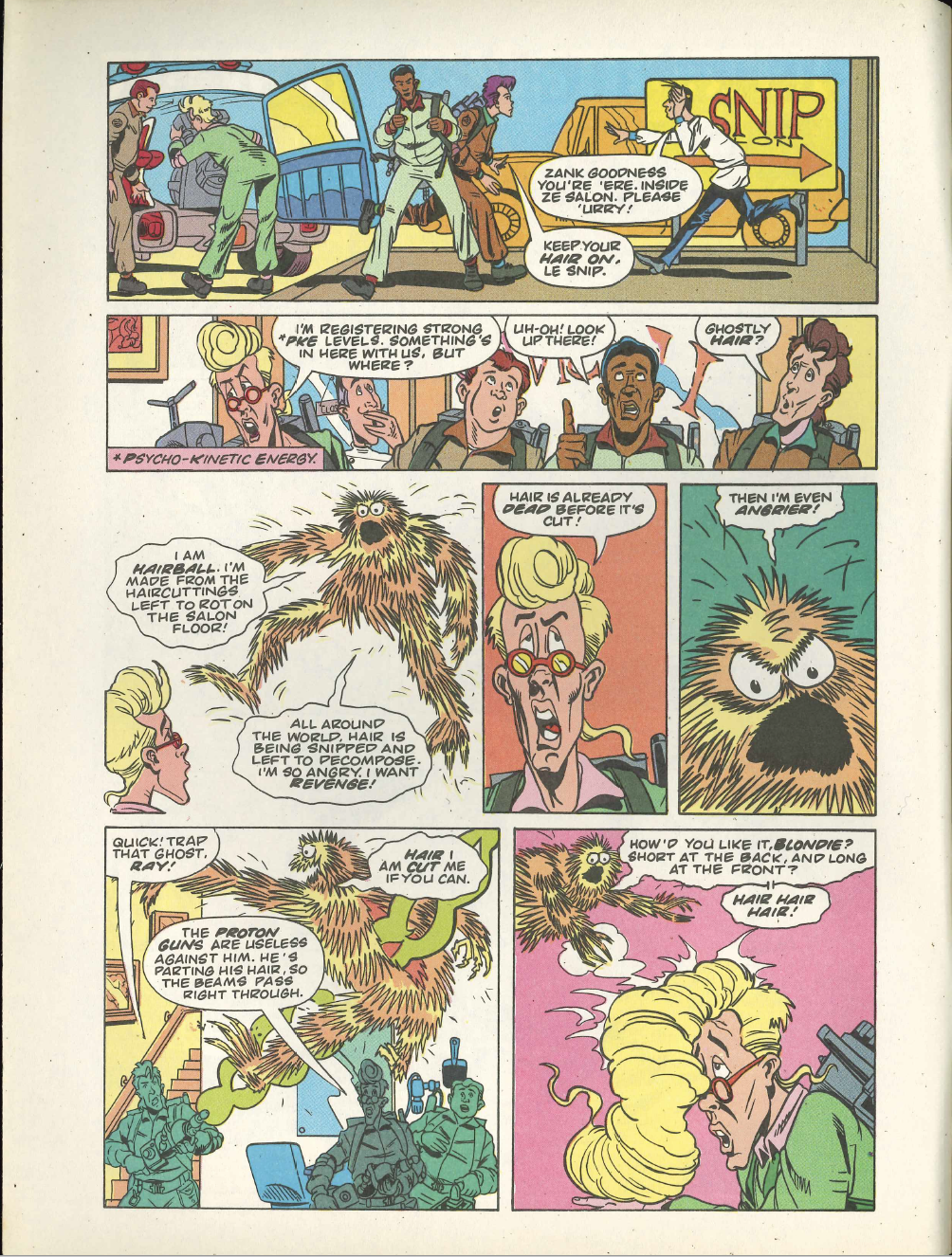 Read online The Real Ghostbusters comic -  Issue #191 - 4