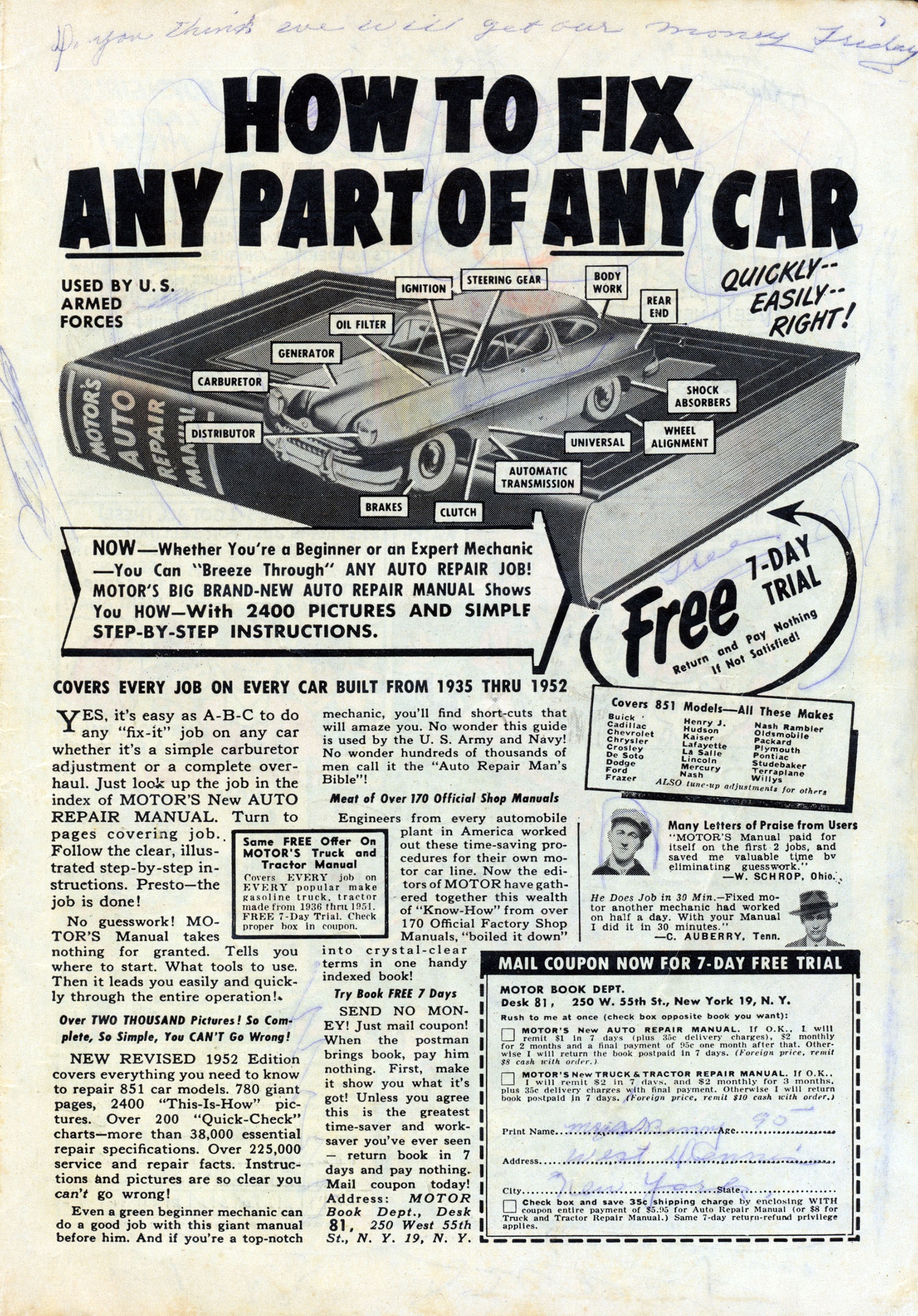 Read online Mystery Tales comic -  Issue #7 - 36