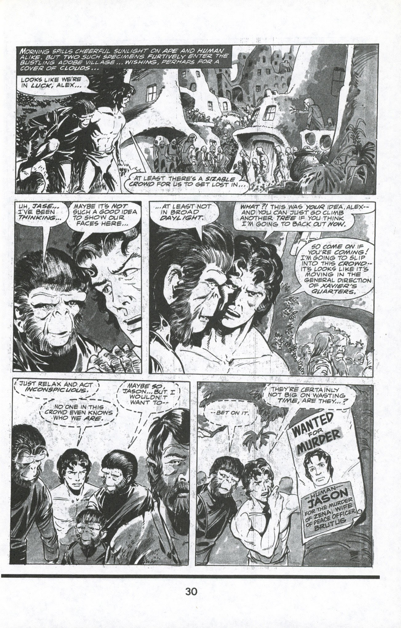 Read online Terror on the Planet of the Apes comic -  Issue #2 - 7