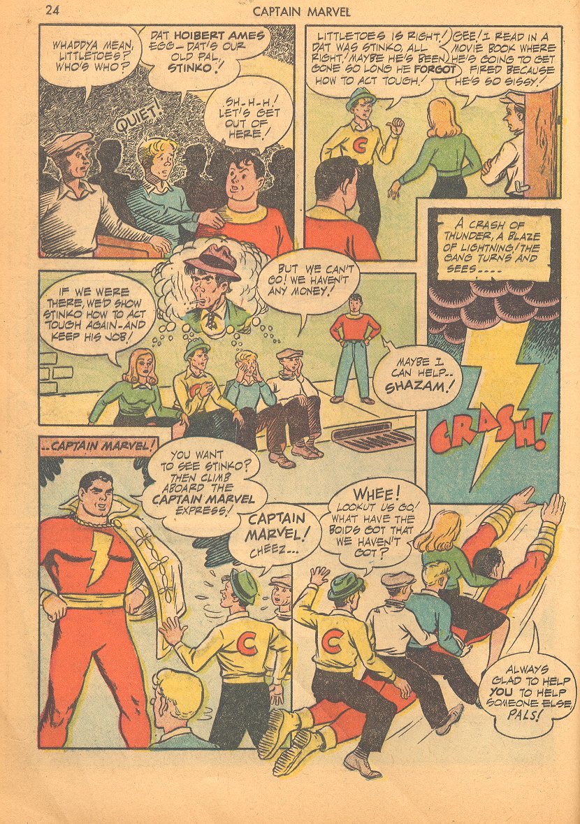 Read online Captain Marvel Adventures comic -  Issue #13 - 22