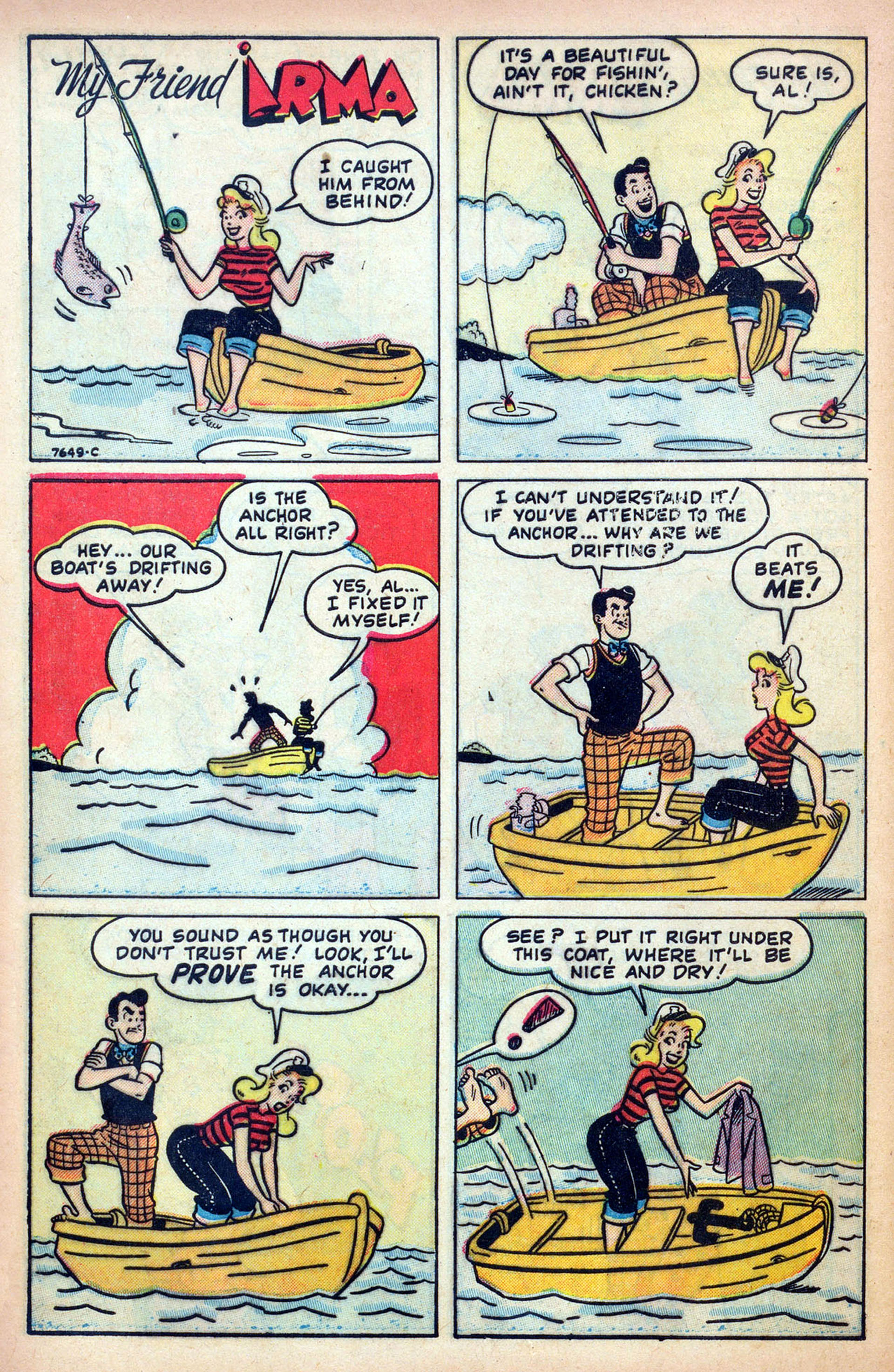 Read online My Friend Irma comic -  Issue #7 - 44