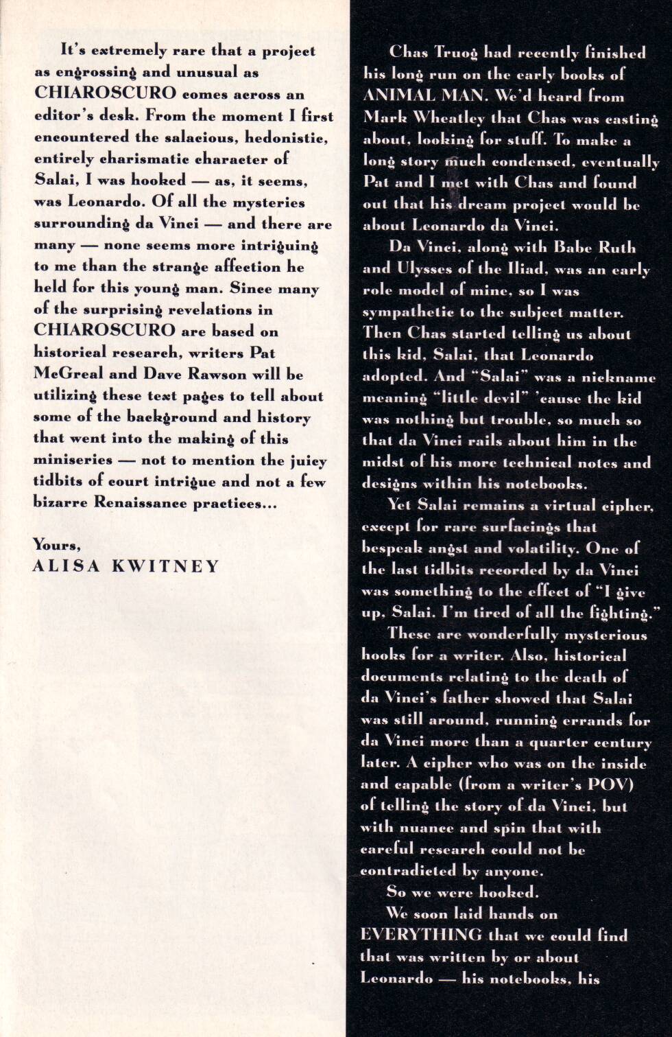 Read online Chiaroscuro comic -  Issue #1 - 27