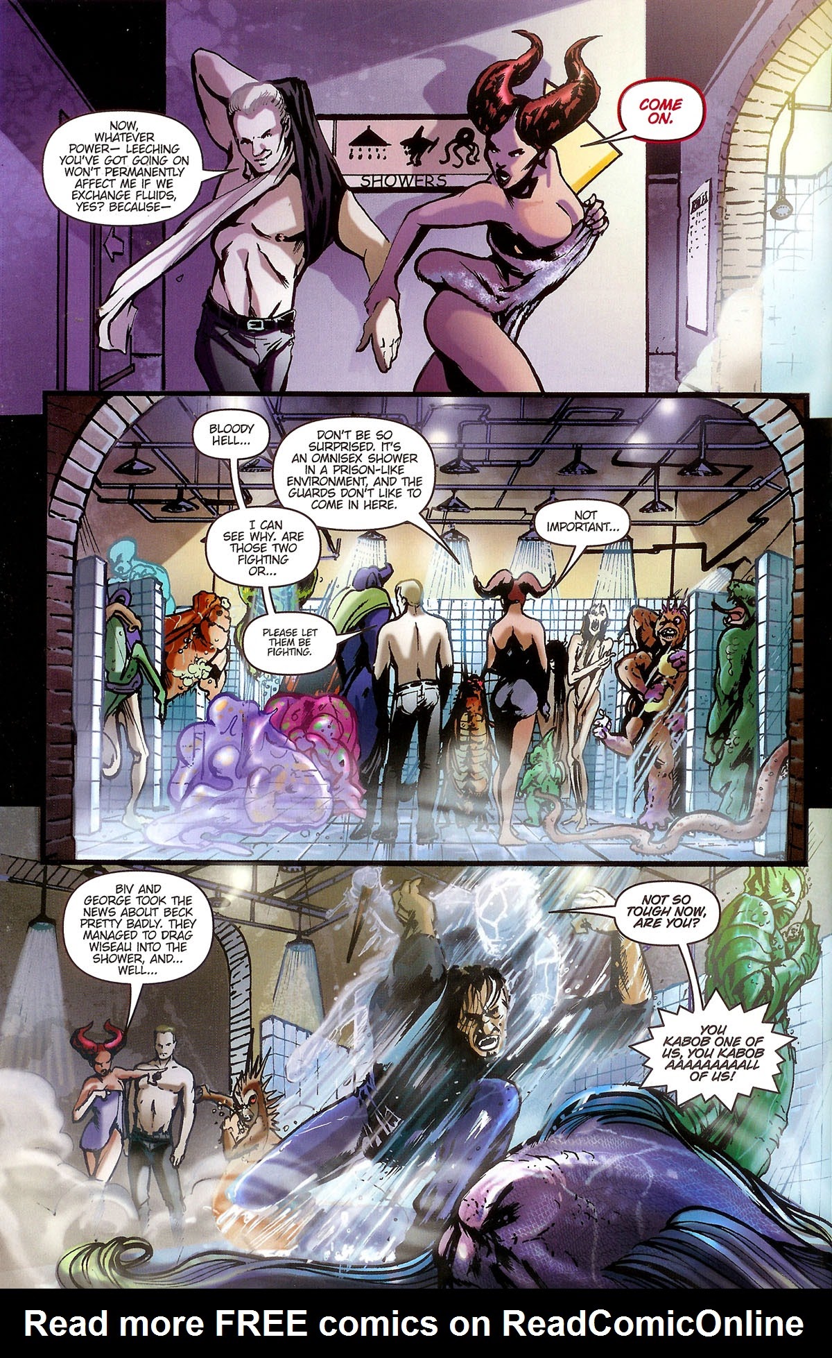 Read online Spike: Asylum comic -  Issue #3 - 8