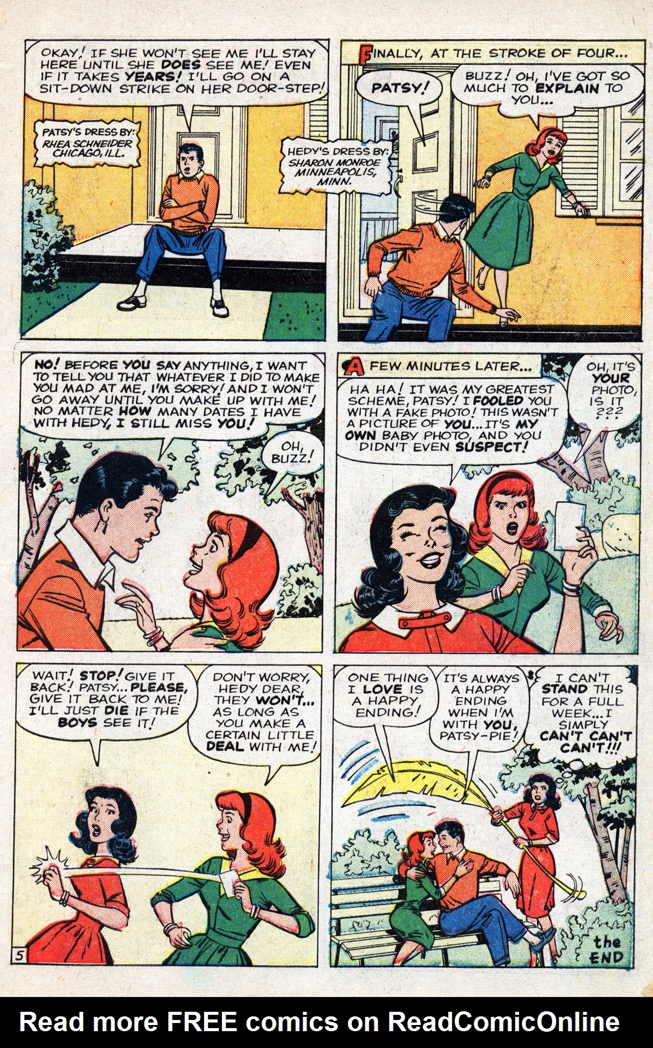 Read online Patsy and Hedy comic -  Issue #72 - 7