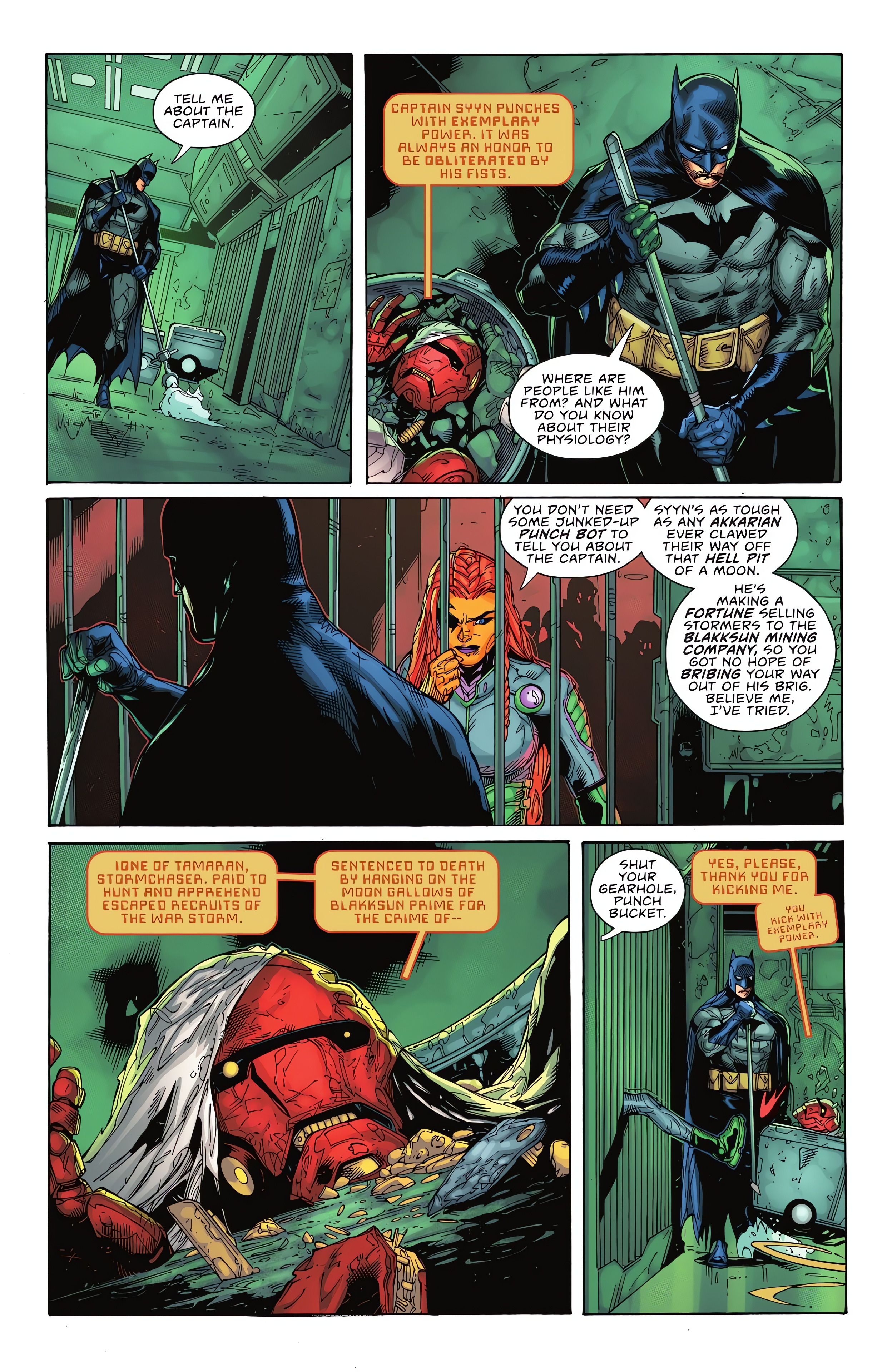 Read online Batman Off-World comic -  Issue #1 - 18
