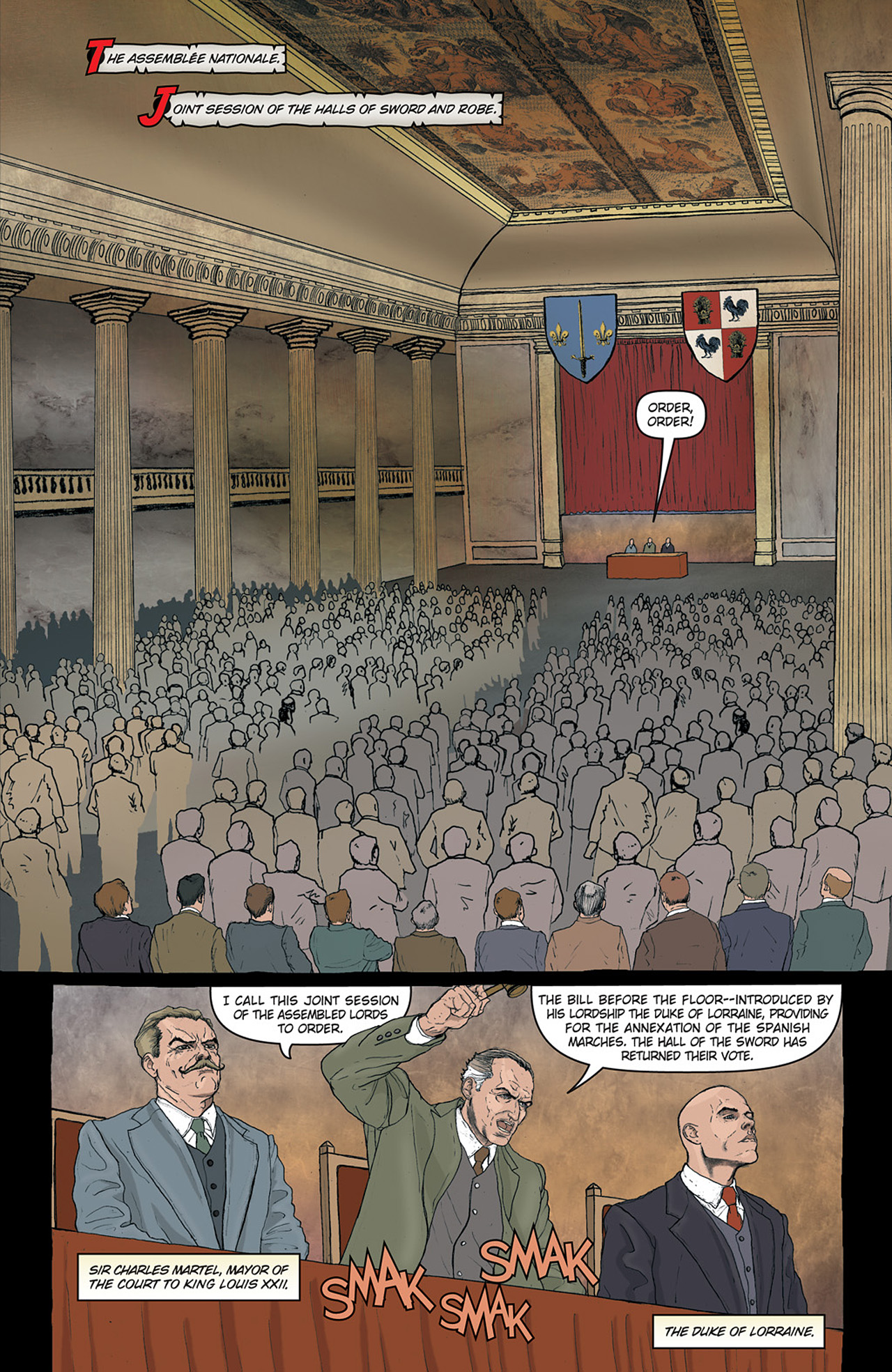 Read online Rex Mundi (2006) comic -  Issue # TPB 3 - 99