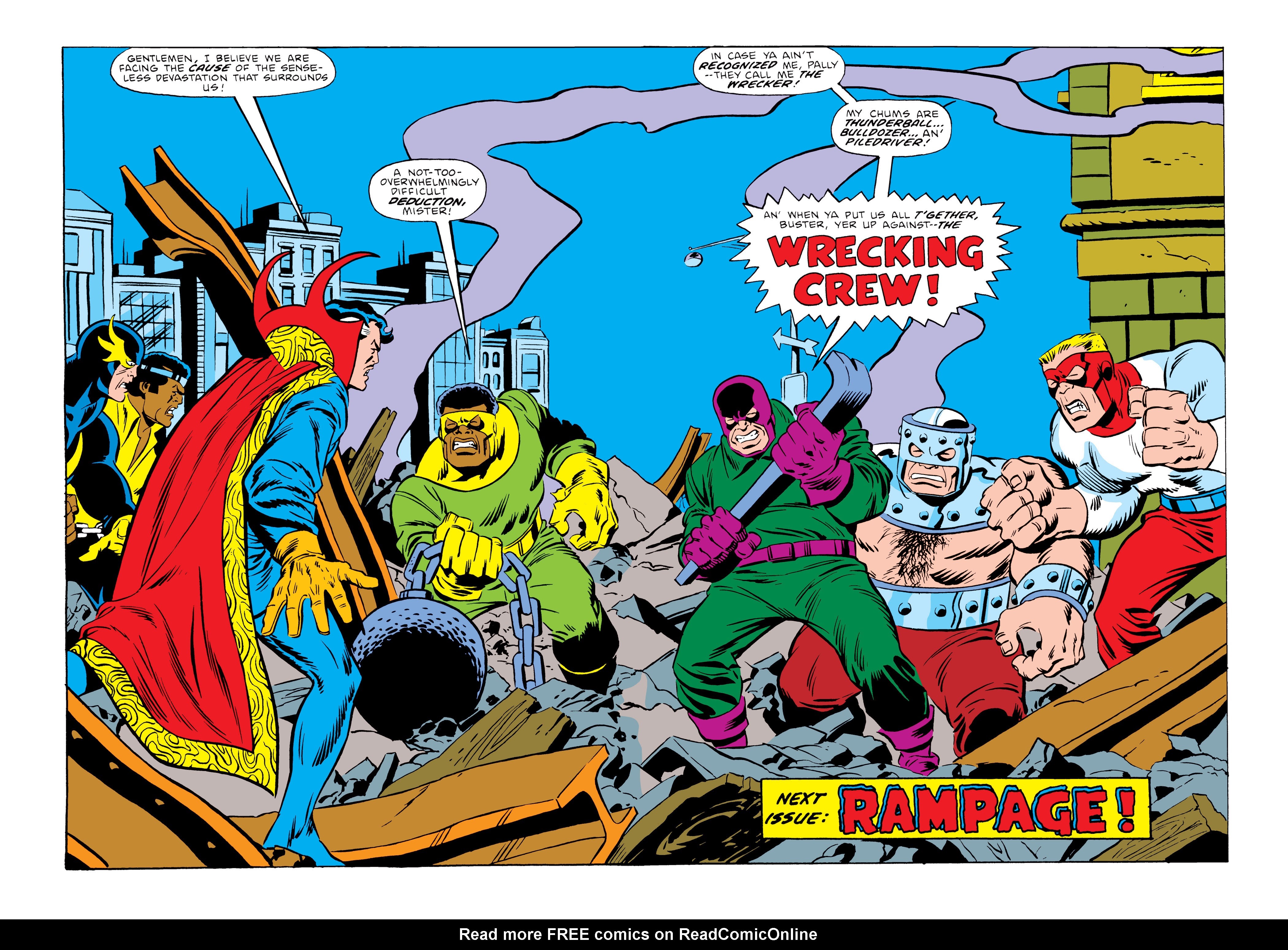 Read online The Defenders (1972) comic -  Issue #17 - 18
