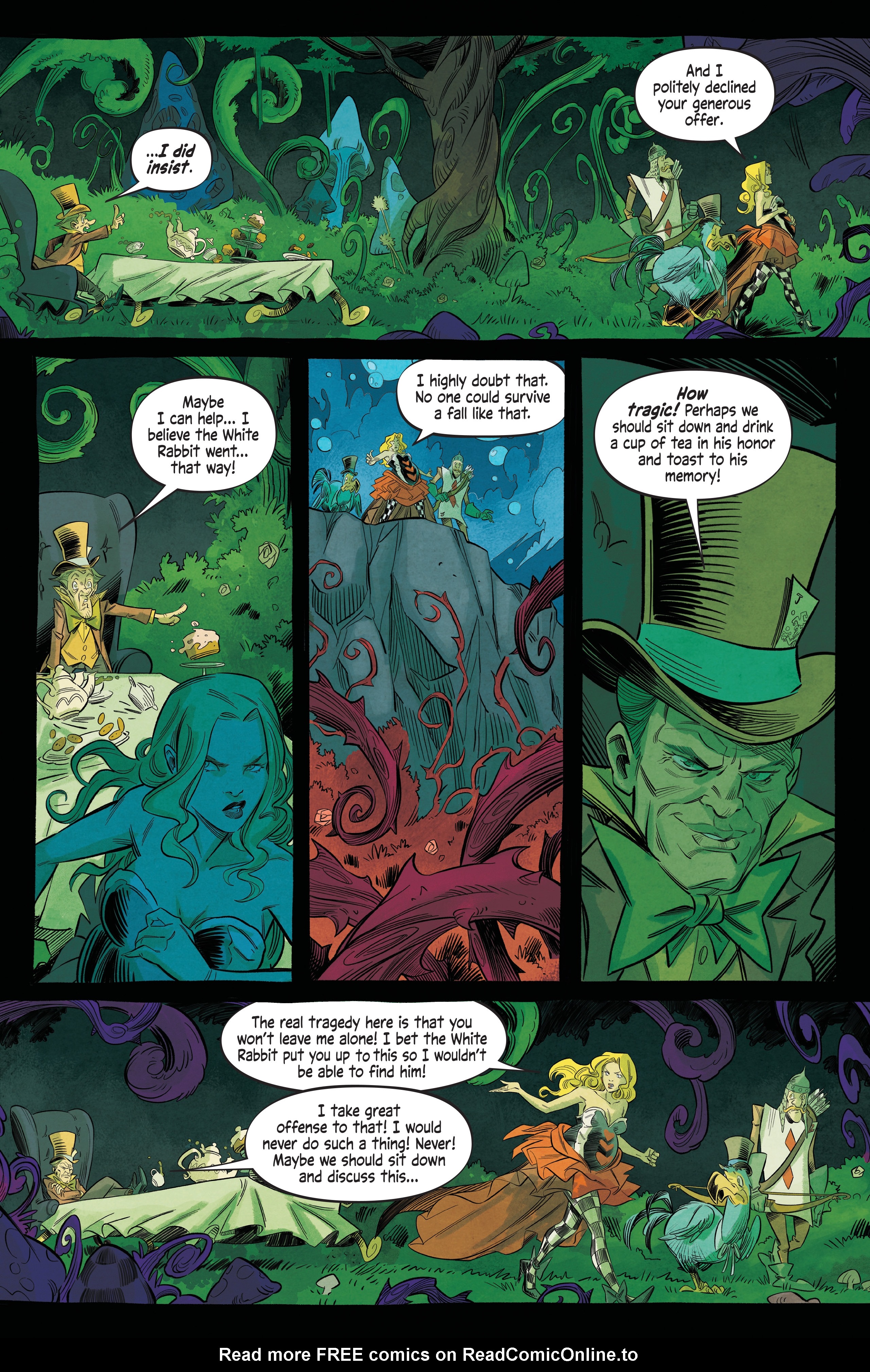 Read online Alice Never After comic -  Issue #4 - 21