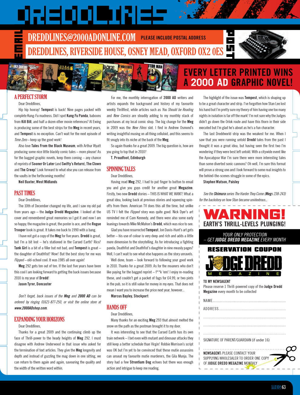 Read online Judge Dredd Megazine (Vol. 5) comic -  Issue #294 - 63