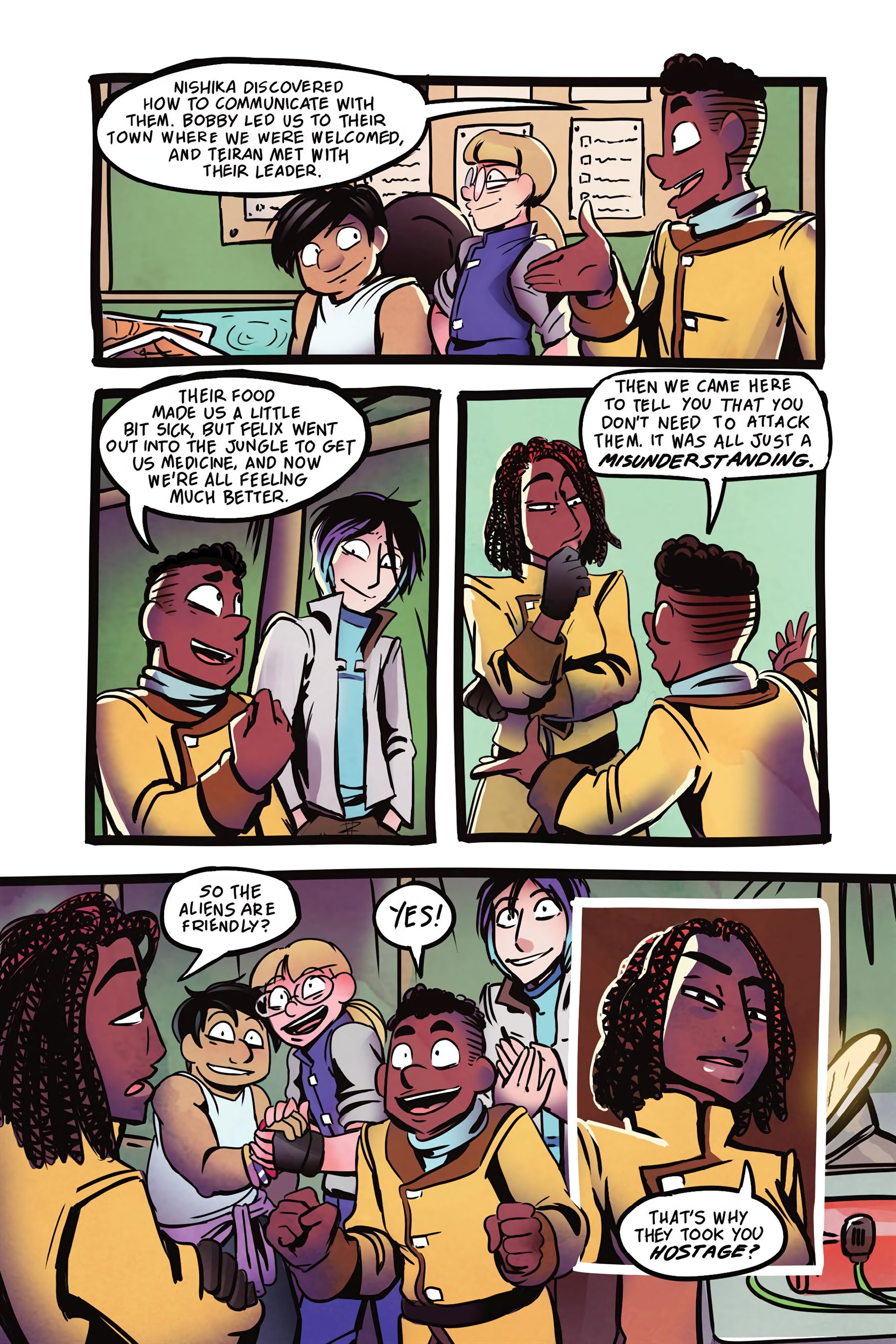 Read online Cosmic Cadets: Contact! comic -  Issue # TPB (Part 2) - 26