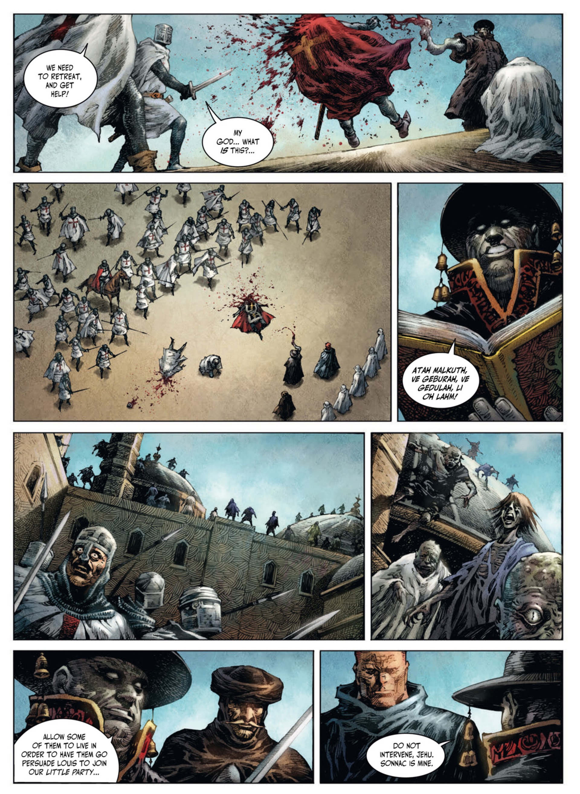Read online Crusades comic -  Issue #3 - 42
