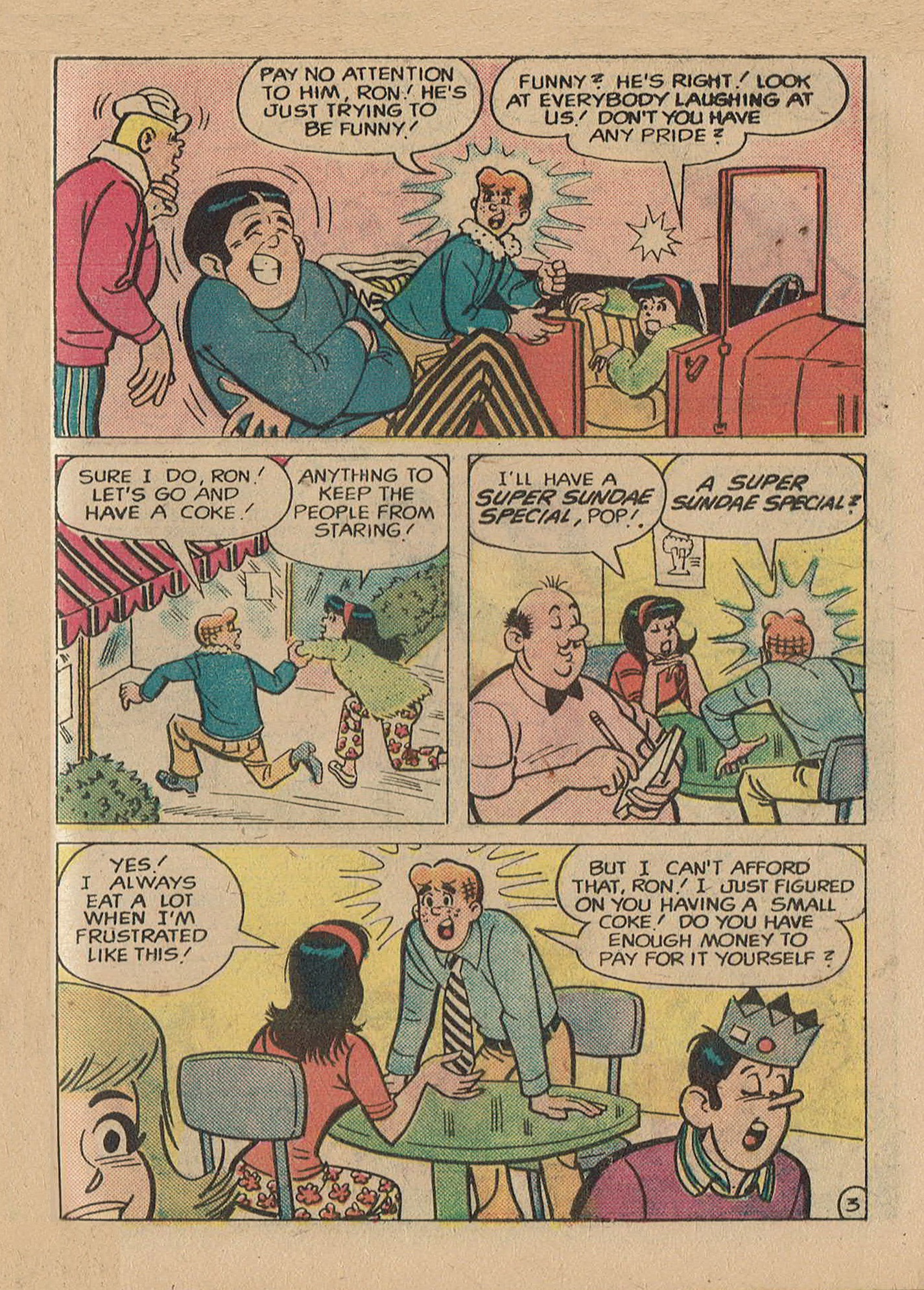 Read online Archie Digest Magazine comic -  Issue #22 - 127