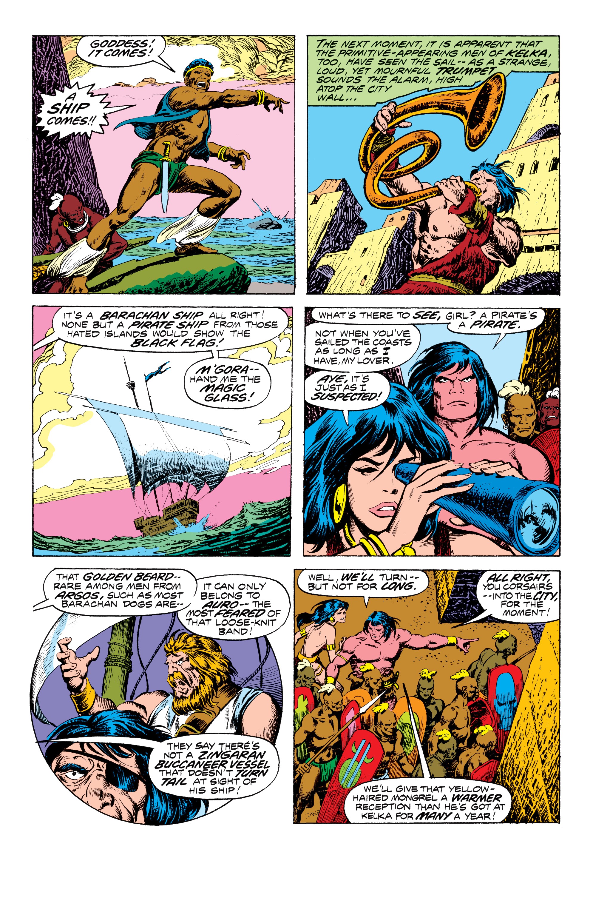Read online Conan the Barbarian Epic Collection: The Original Marvel Years - Of Once and Future Kings comic -  Issue # TPB (Part 3) - 2