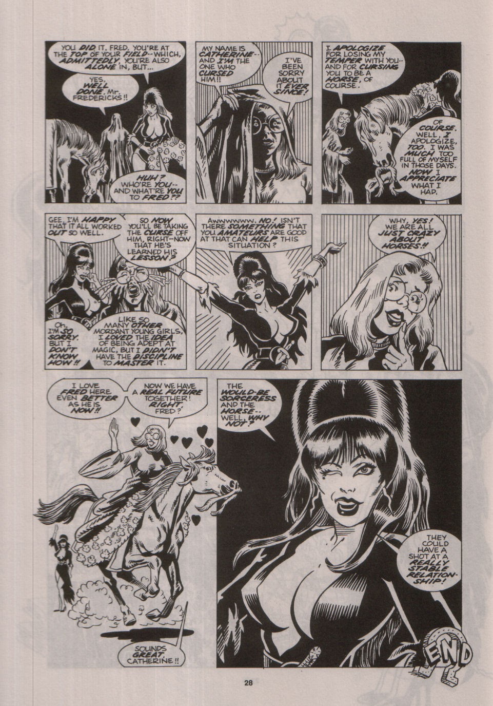 Read online Elvira, Mistress of the Dark comic -  Issue #24 - 26