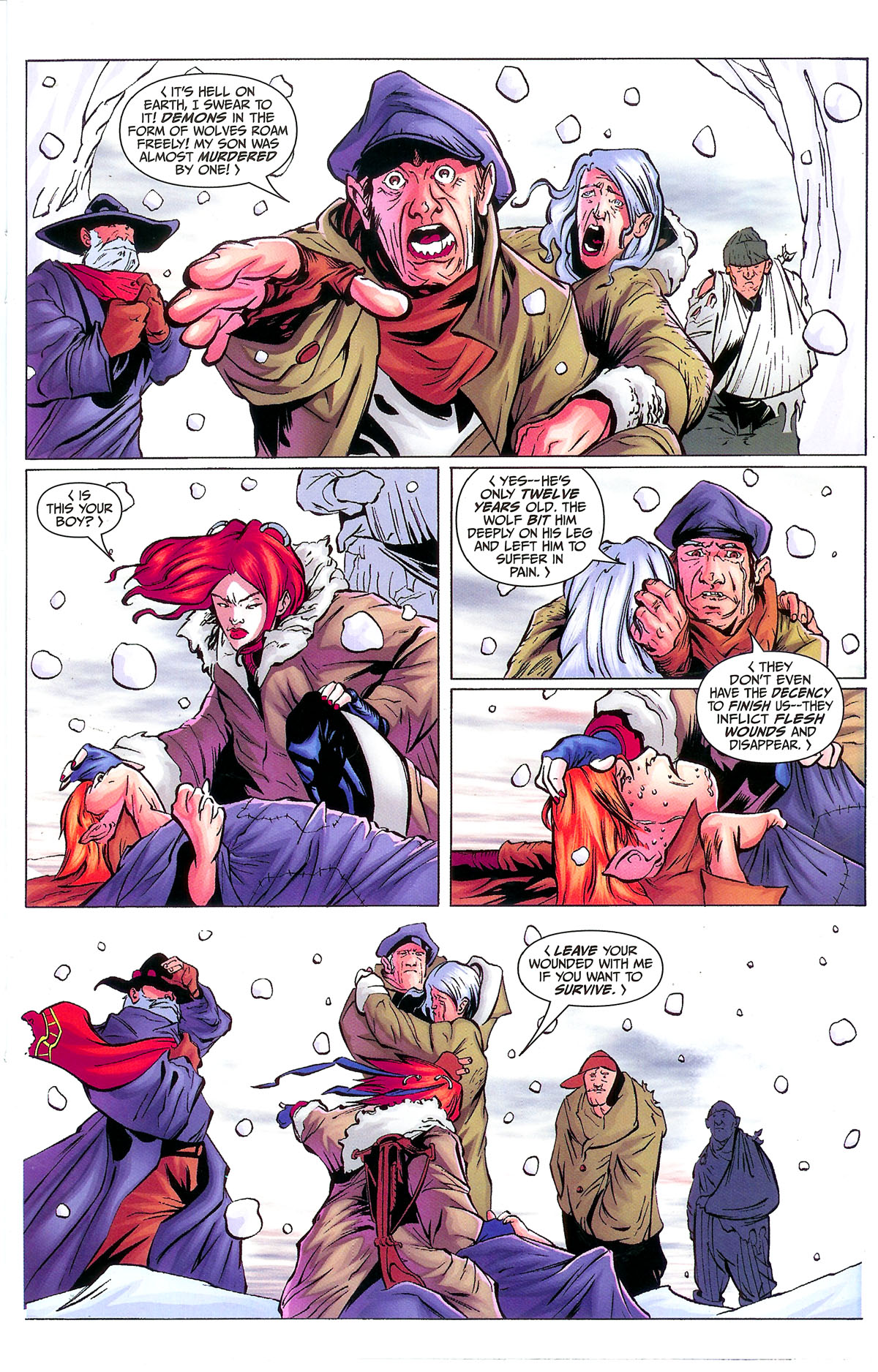 Read online BloodRayne: Lycan Rex comic -  Issue # Full - 13