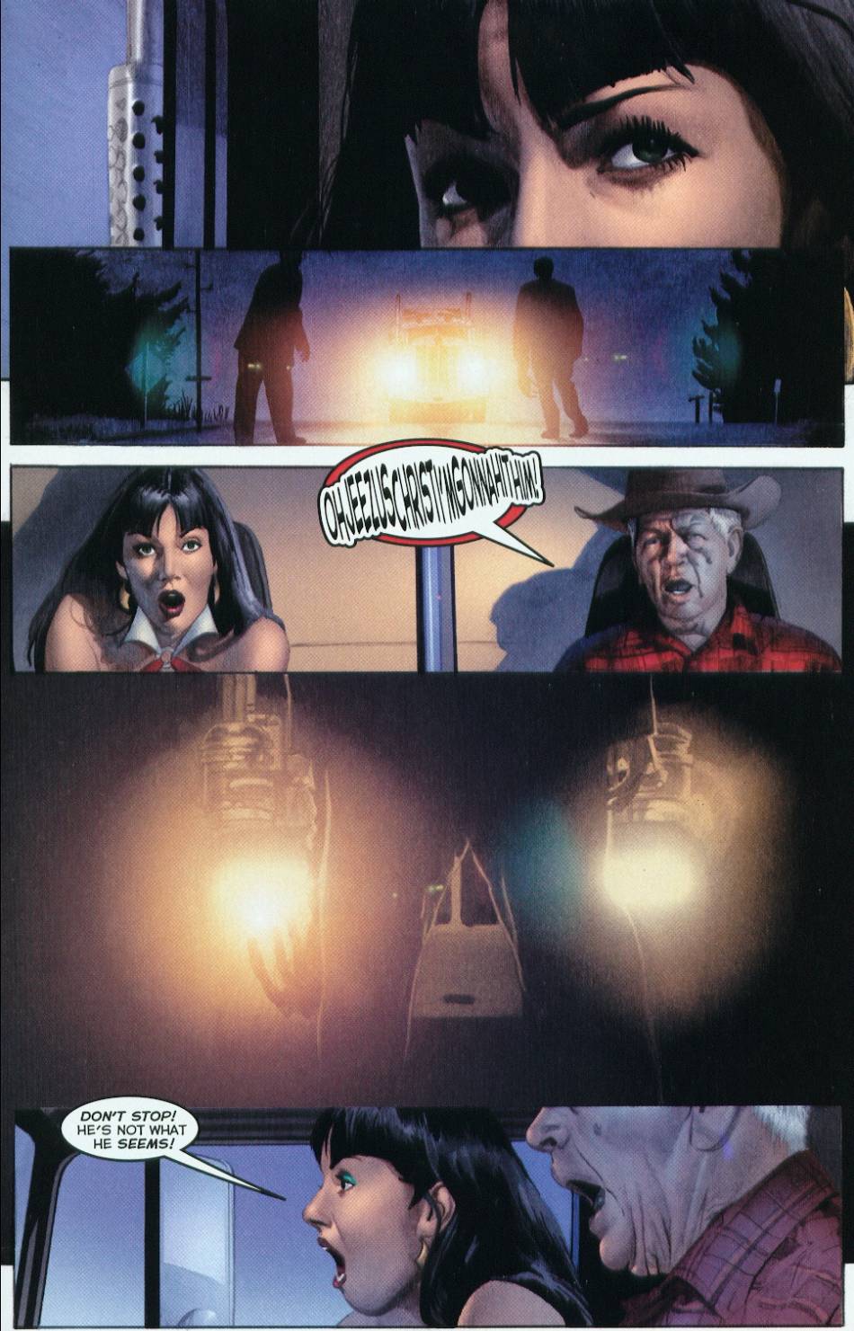 Read online Vampirella (2001) comic -  Issue #5 - 6