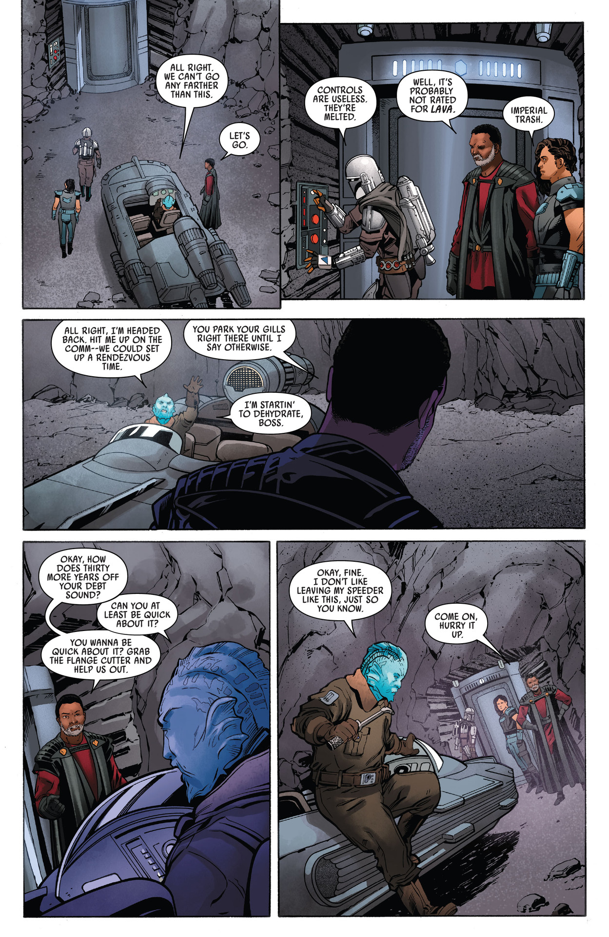 Read online Star Wars: The Mandalorian Season 2 comic -  Issue #4 - 14