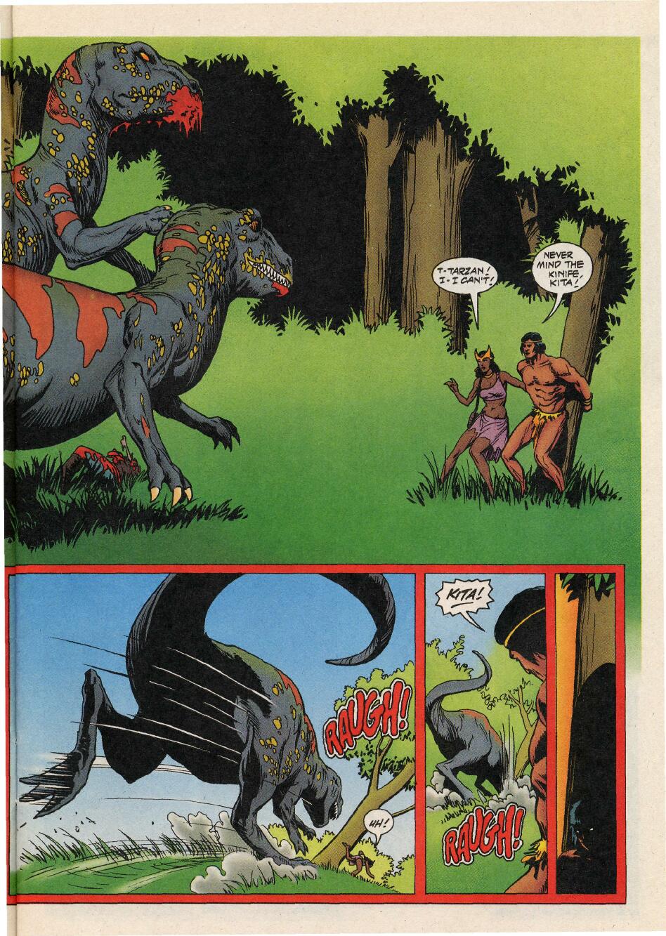 Read online Tarzan (1996) comic -  Issue #4 - 5