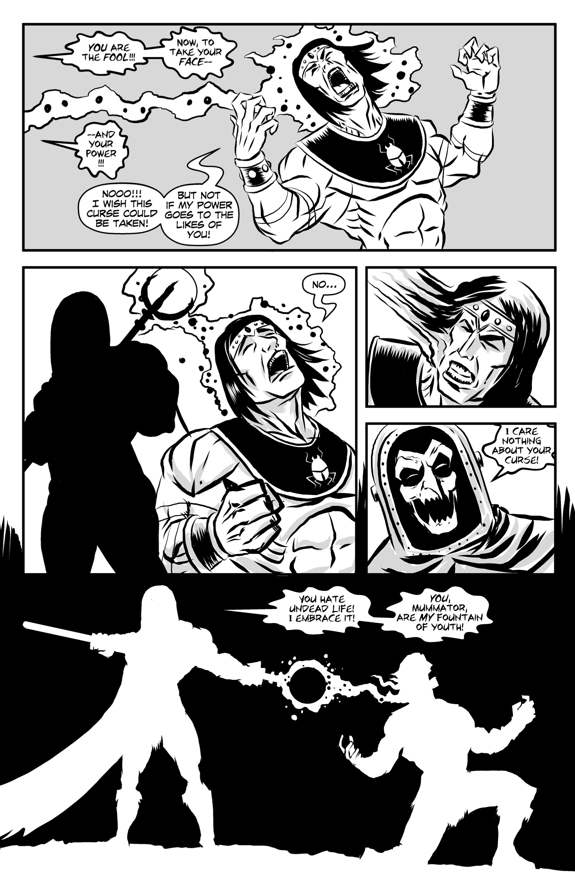 Read online Mummator and the Conquerors of the Cosmos comic -  Issue # Full - 30