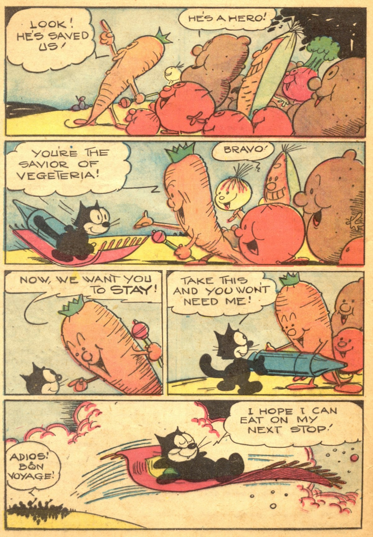 Read online Felix the Cat (1948) comic -  Issue #14 - 42