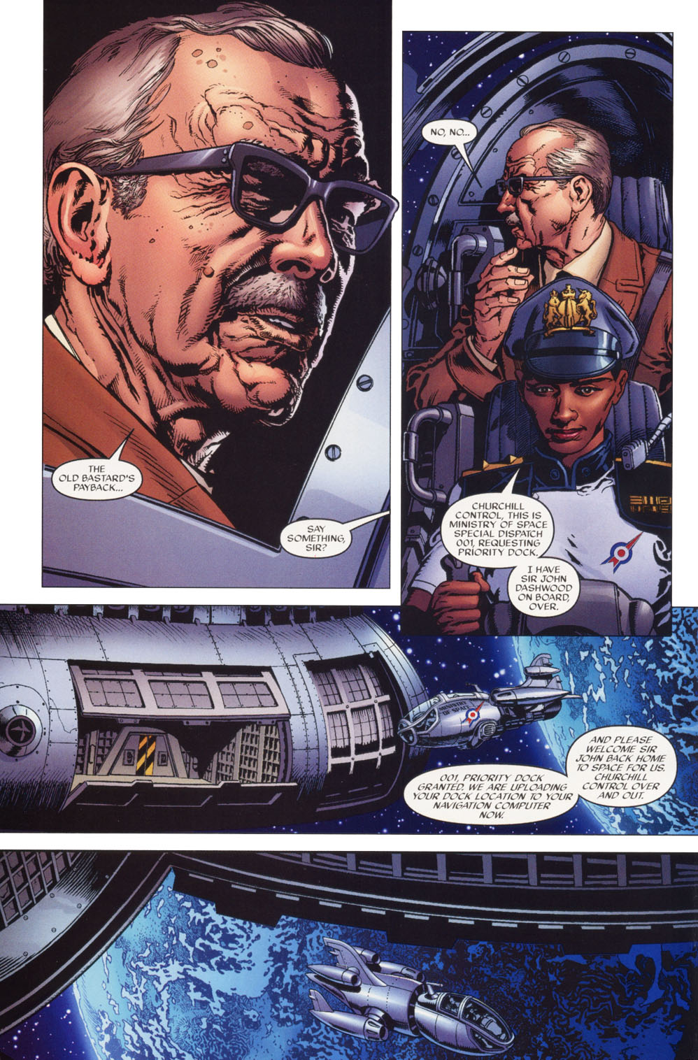 Read online Ministry of Space comic -  Issue #2 - 4