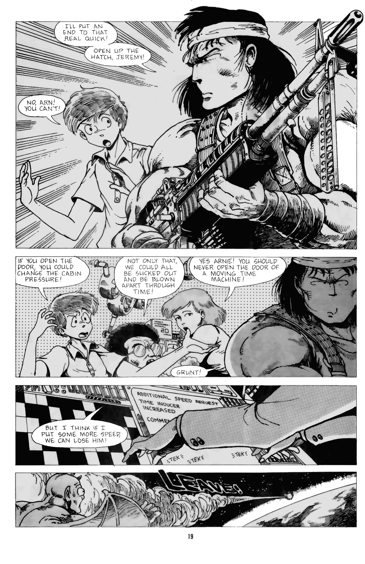 Read online Ninja High School (1986) comic -  Issue #4 - 21