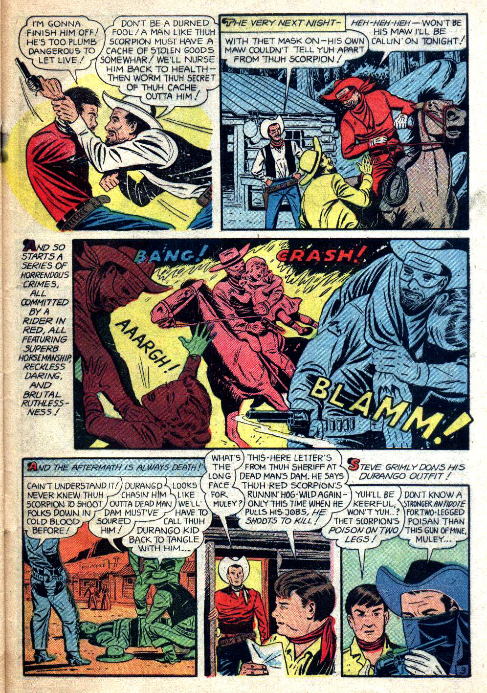Read online Charles Starrett as The Durango Kid comic -  Issue #31 - 29
