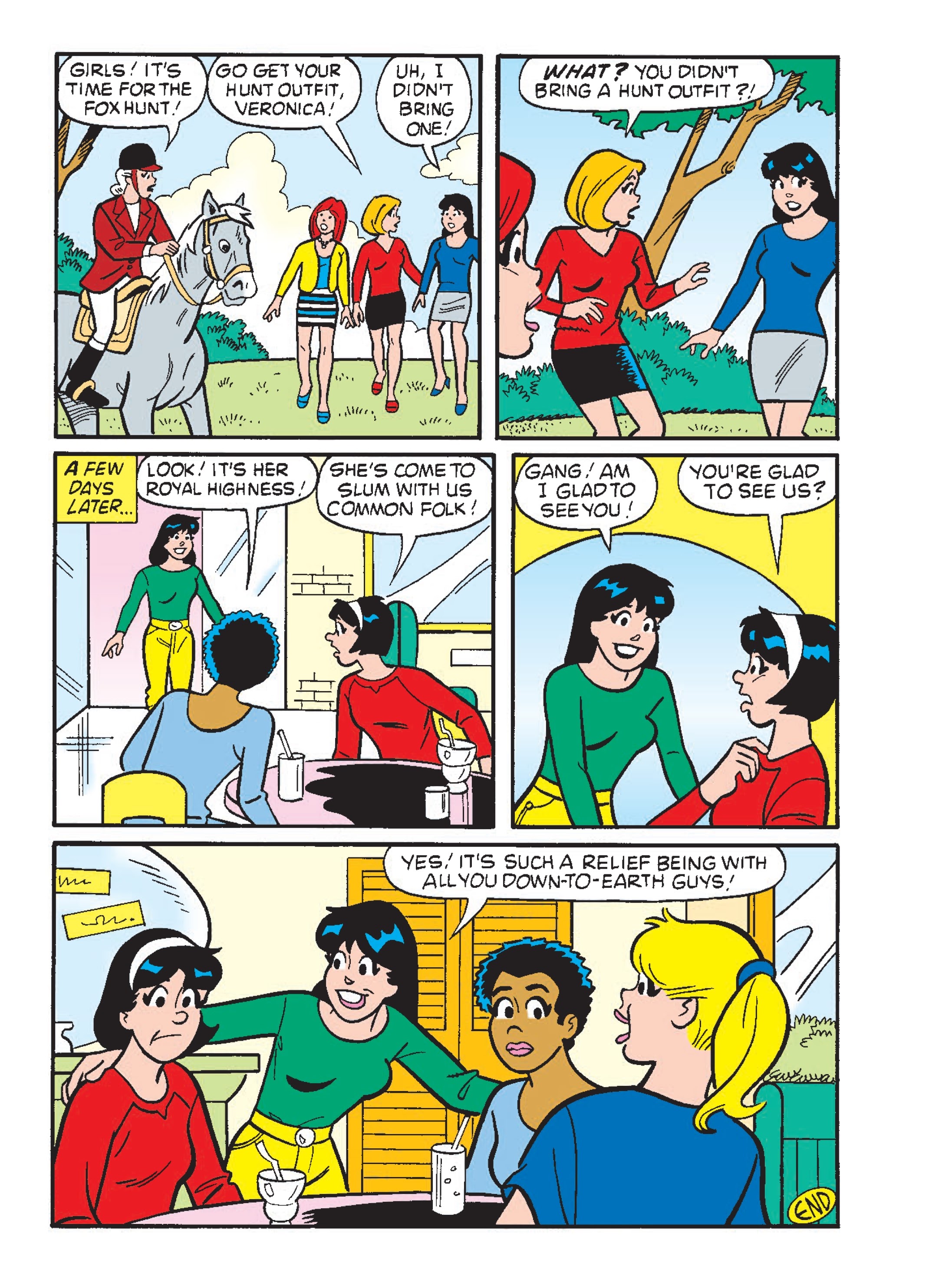 Read online Betty & Veronica Friends Double Digest comic -  Issue #256 - 187