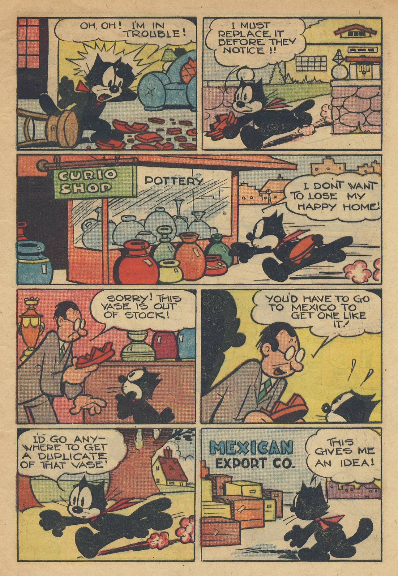 Read online Felix the Cat (1951) comic -  Issue #40 - 5