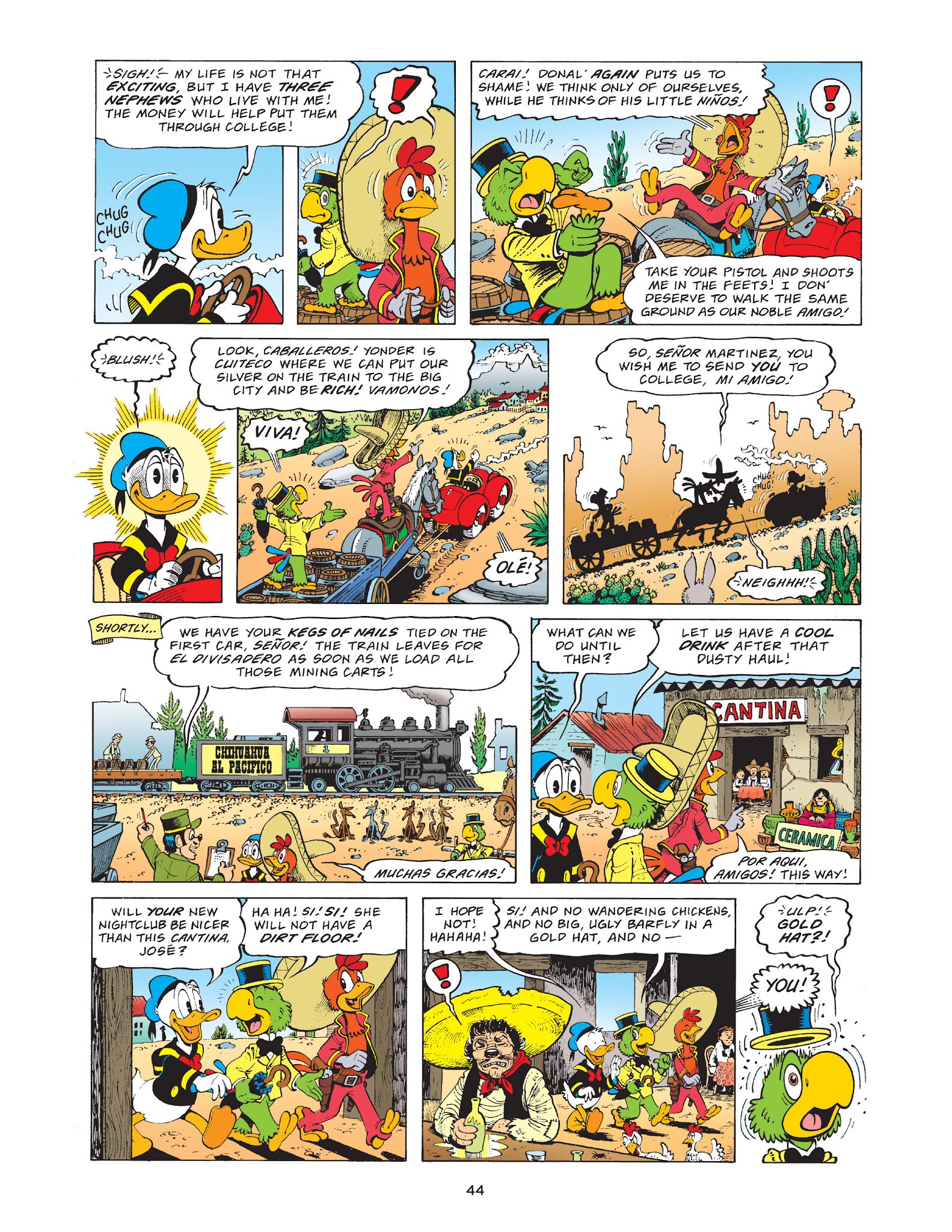 Read online Walt Disney Uncle Scrooge and Donald Duck: The Don Rosa Library comic -  Issue # TPB 9 (Part 1) - 45