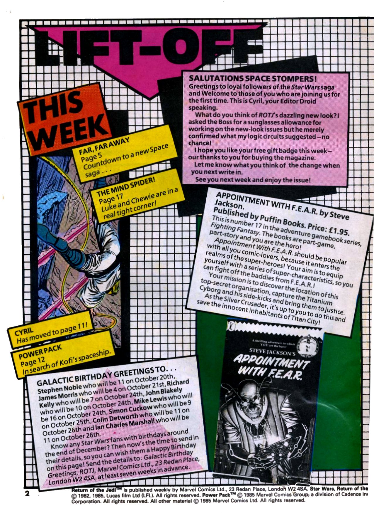 Read online Return of the Jedi comic -  Issue #123 - 2