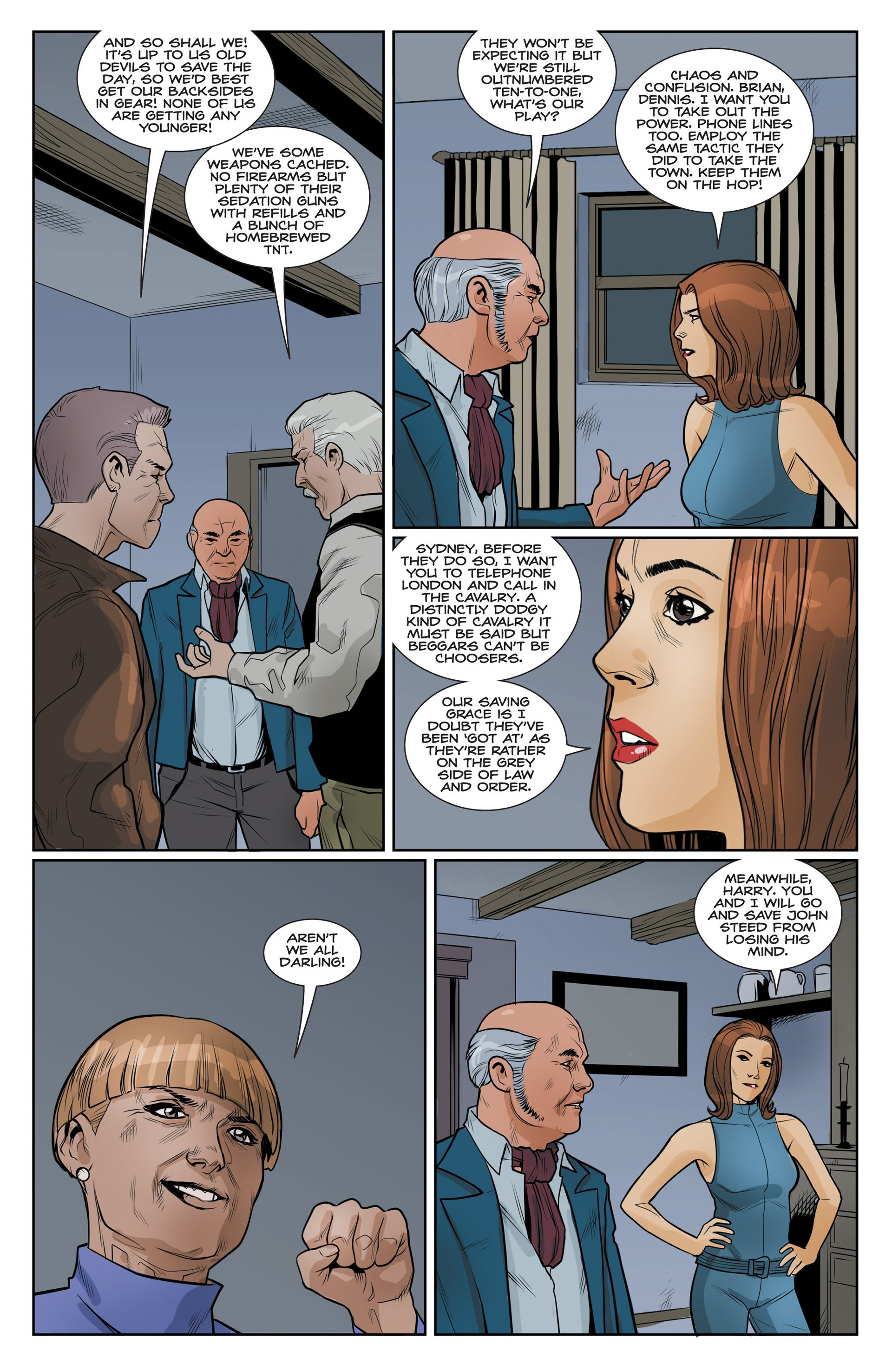 Read online Steed and Mrs. Peel: We're Needed comic -  Issue #3 - 9