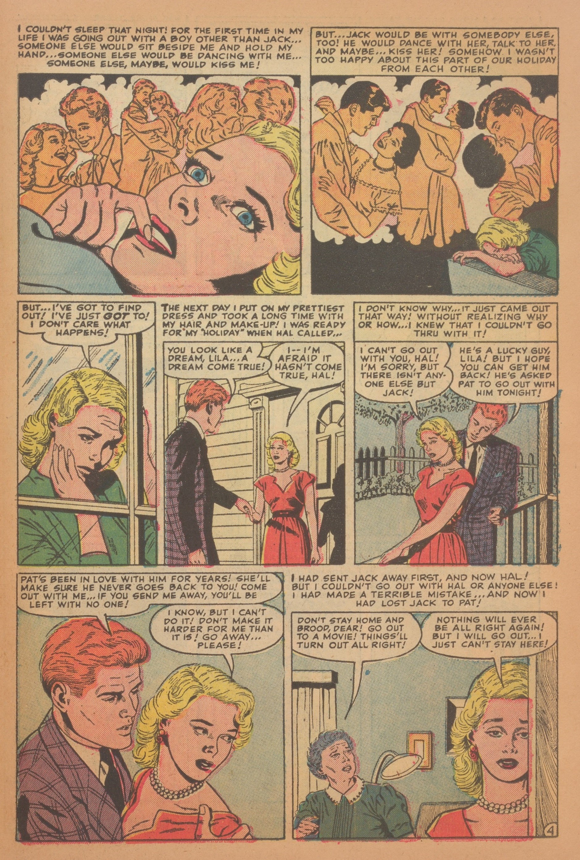 Read online Love Romances comic -  Issue #35 - 23