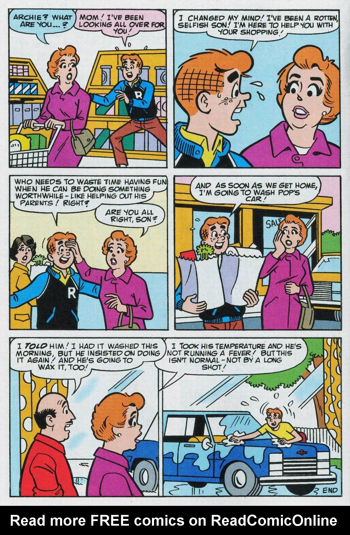 Read online Archie's Double Digest Magazine comic -  Issue #161 - 50
