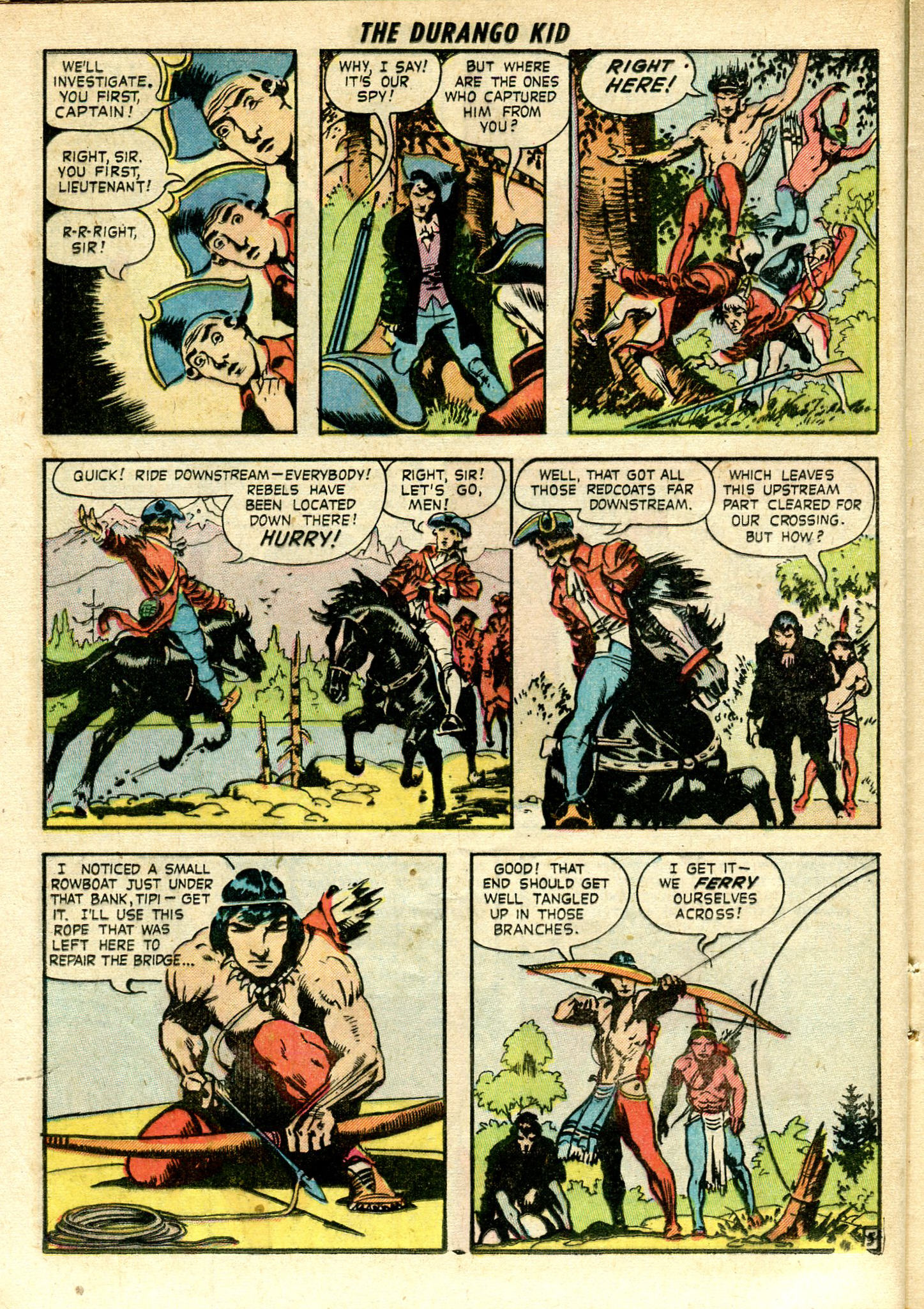 Read online Charles Starrett as The Durango Kid comic -  Issue #13 - 14