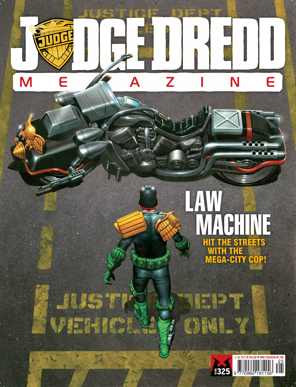 Read online Judge Dredd Megazine (Vol. 5) comic -  Issue #325 - 1