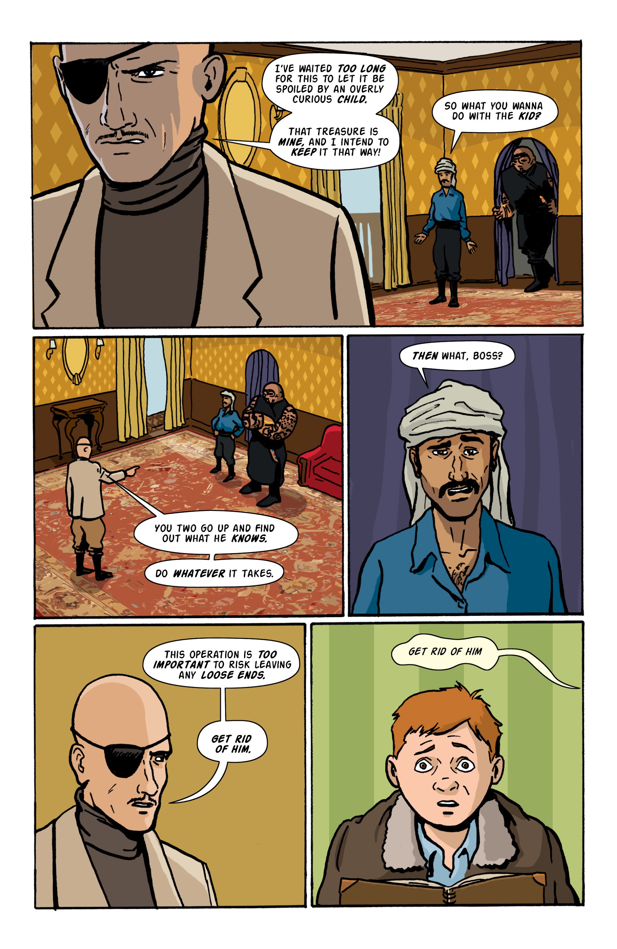 Read online Rocket Robinson and the Pharaoh's Fortune comic -  Issue # TPB (Part 1) - 68