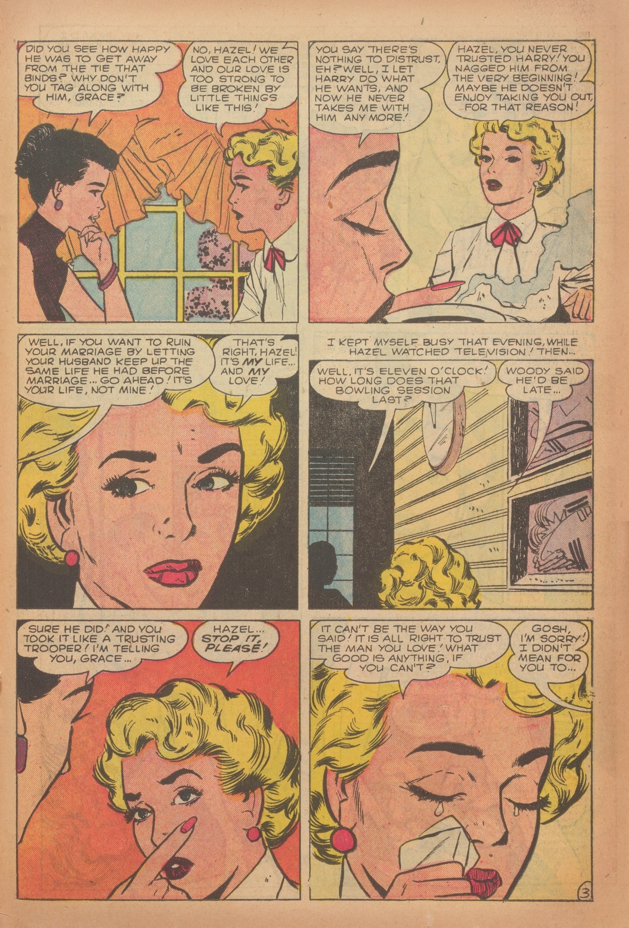 Read online Love Romances comic -  Issue #61 - 23